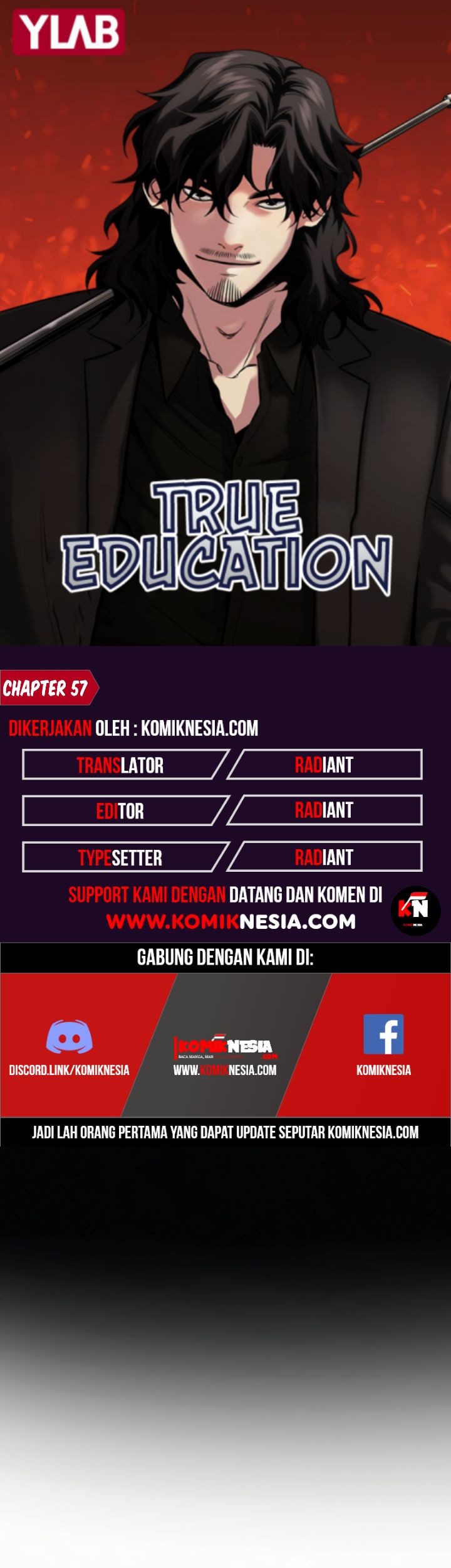 True Education Chapter 57 - halaman 1