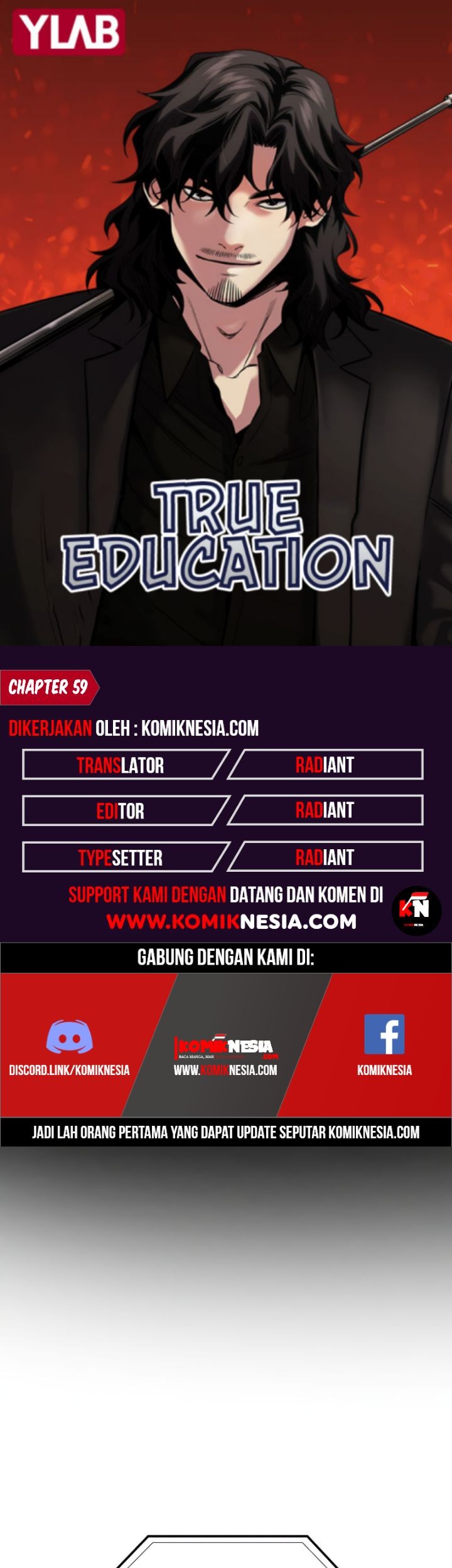 True Education Chapter 59 - halaman 1