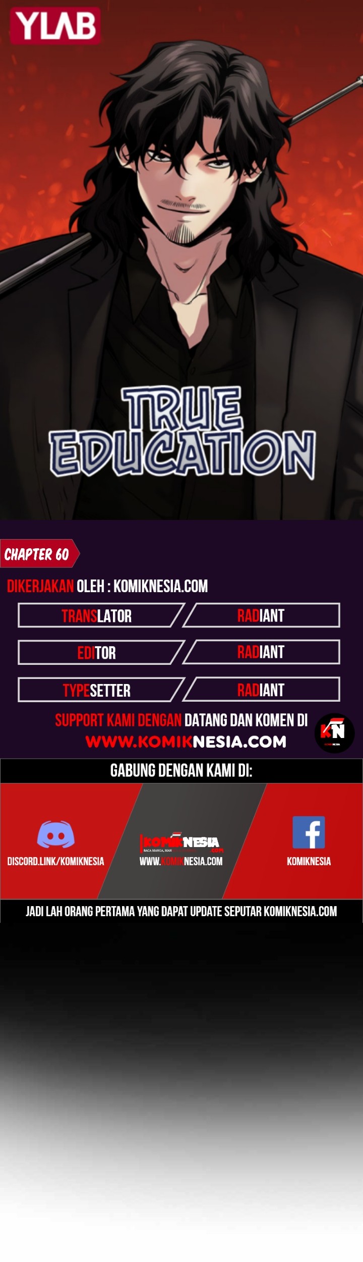True Education Chapter 60 - halaman 1