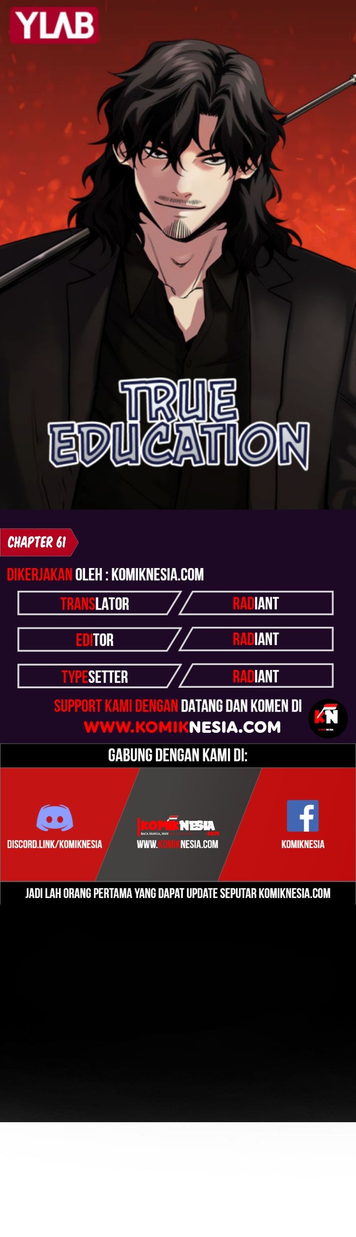 True Education Chapter 61 - halaman 1