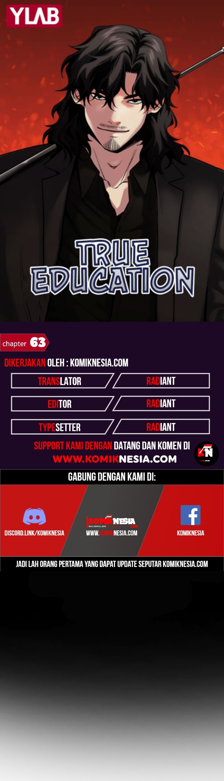 True Education Chapter 63 - halaman 1