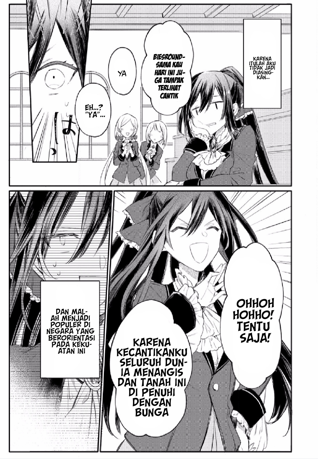 TS Akuyaku Reijou Kamisama Tensei Zennin Tsuihou Haishin RTA: Kiraware Tsuihou End wo Mezashiteru noni Saikyou Musou Road kara Orirarenai Chapter 1 - halaman 17