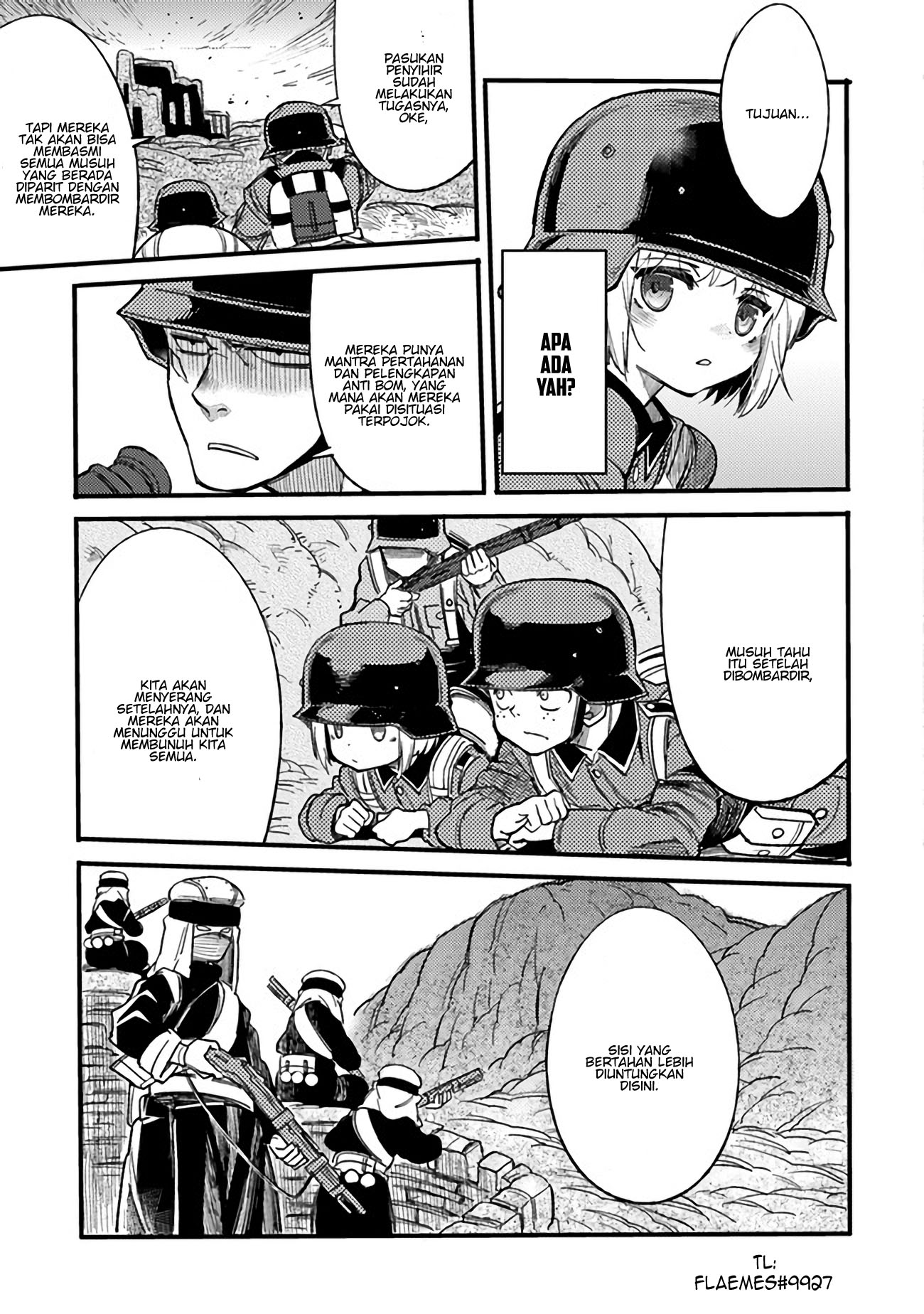 TS Eiseihei-san no Senjou Nikki Chapter 3.1 - halaman 10