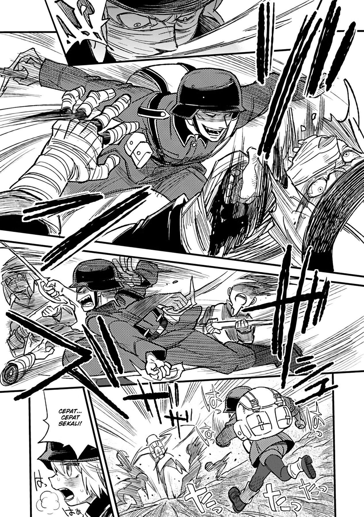 TS Eiseihei-san no Senjou Nikki Chapter 3.2 - halaman 10