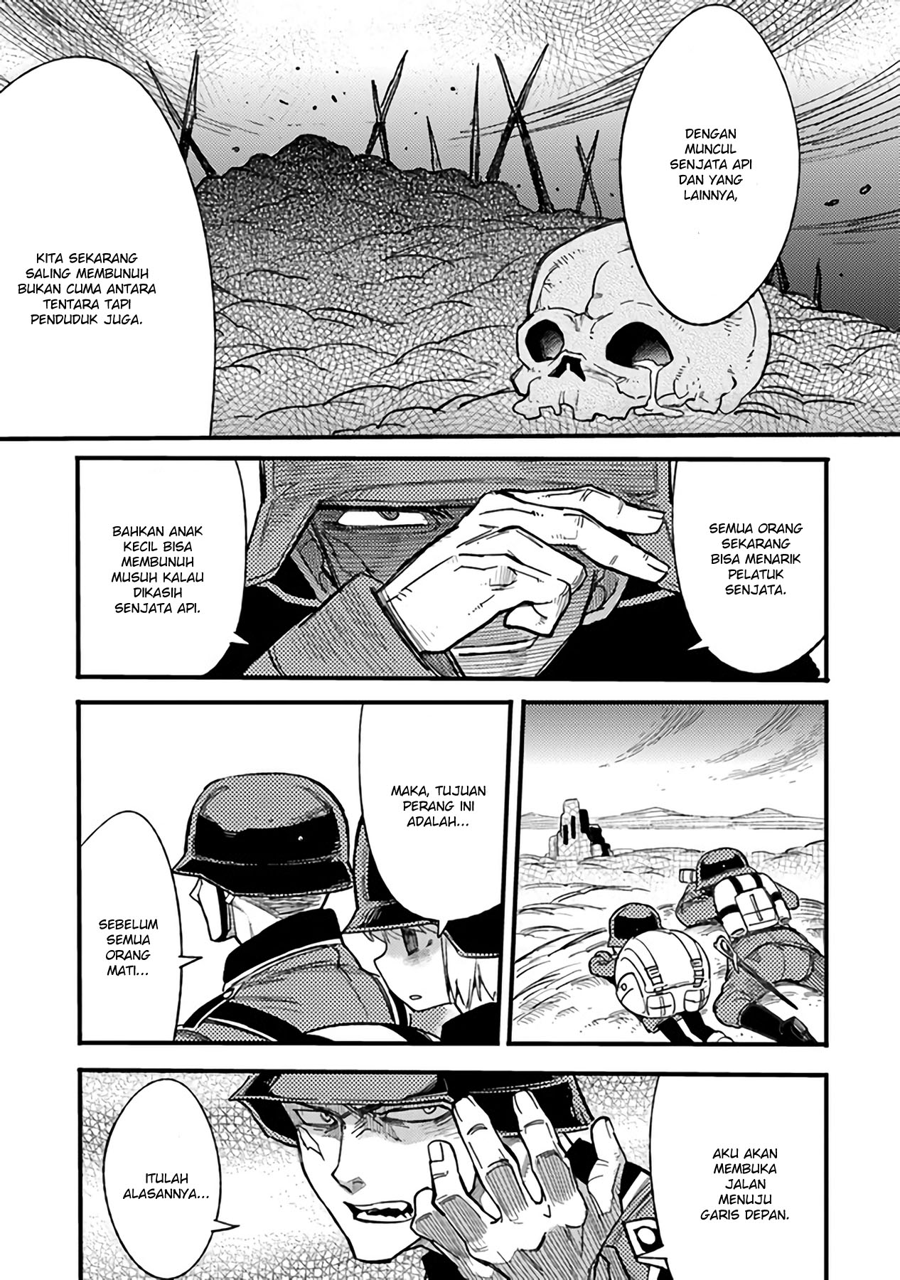 TS Eiseihei-san no Senjou Nikki Chapter 3.2 - halaman 4