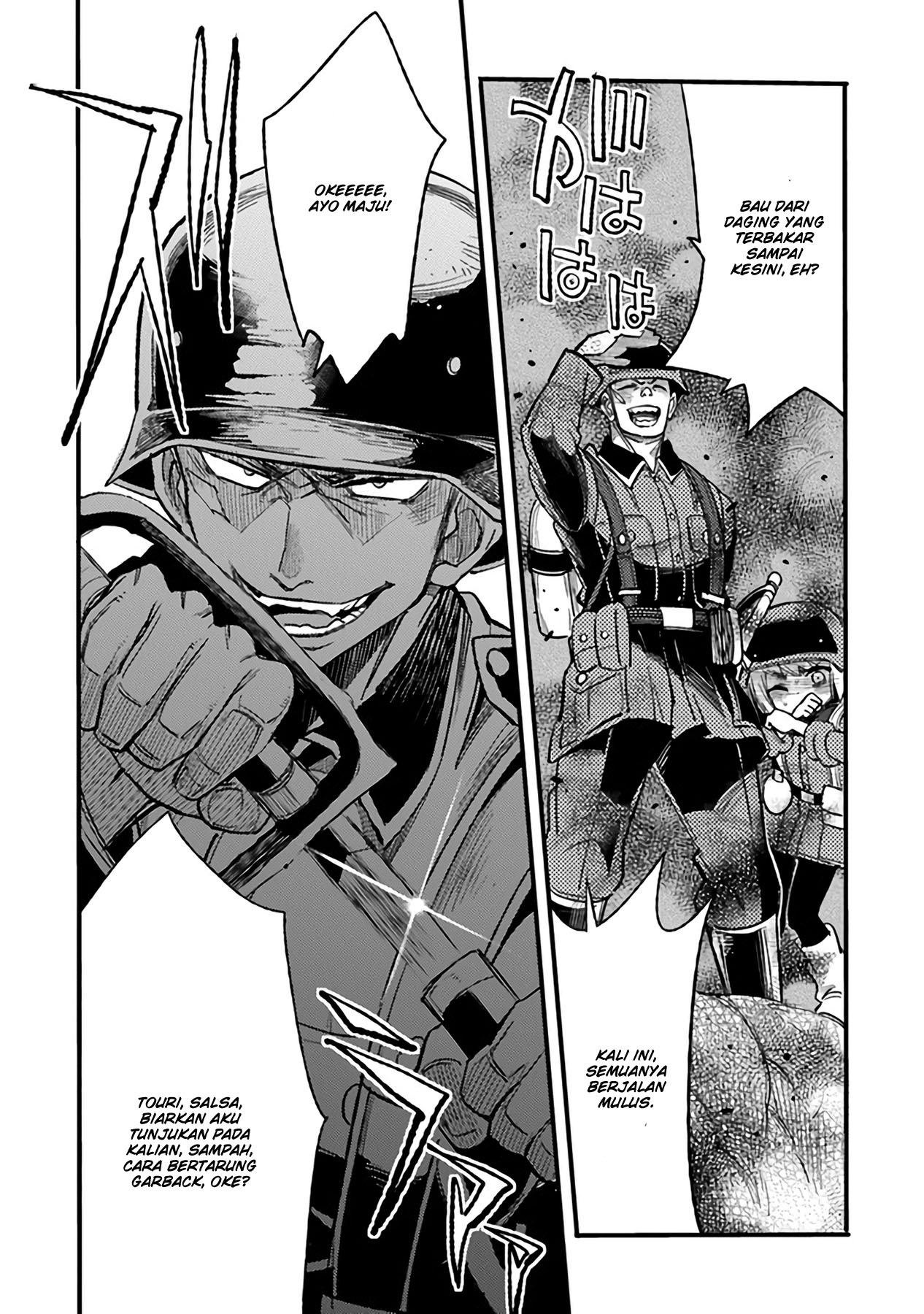 TS Eiseihei-san no Senjou Nikki Chapter 3.2 - halaman 6
