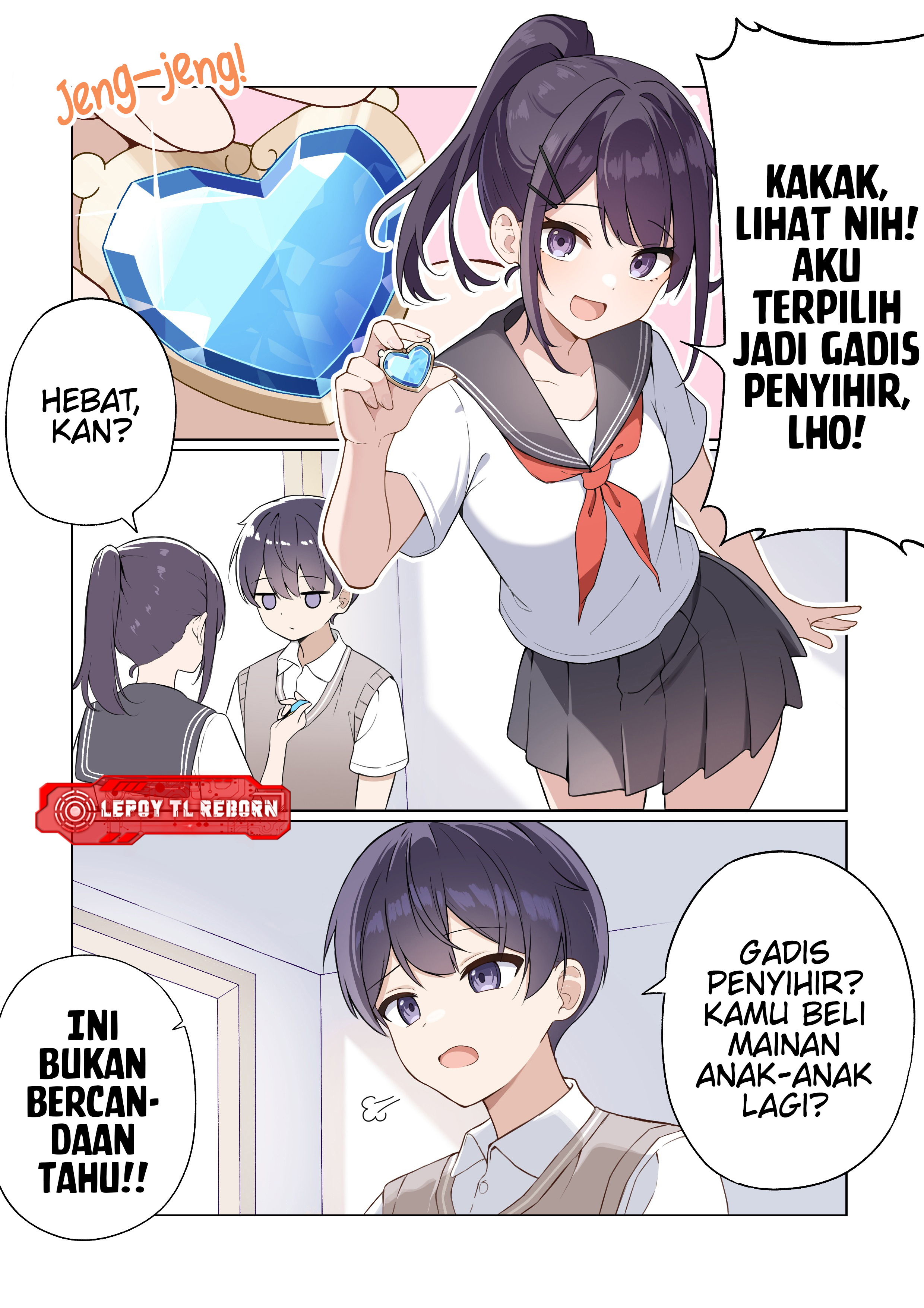 TS Magical Girl ♥ Mazoka Chapter 1 - halaman 2