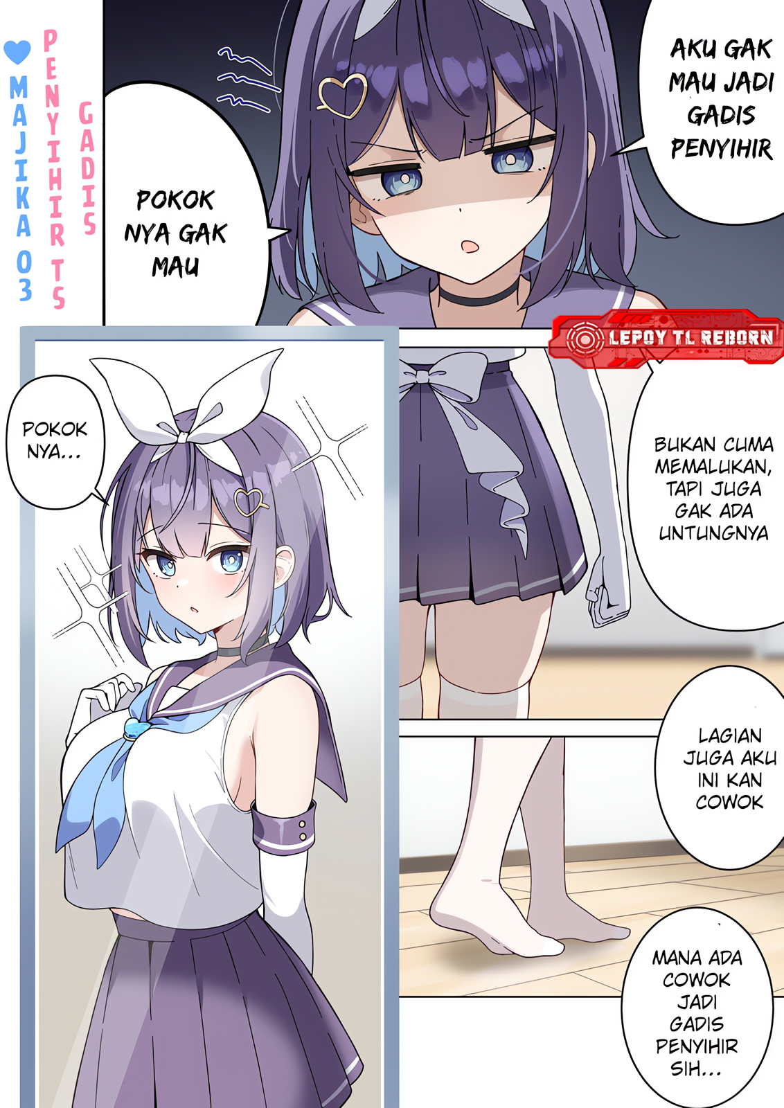 TS Magical Girl ♥ Mazoka Chapter 3 - halaman 1