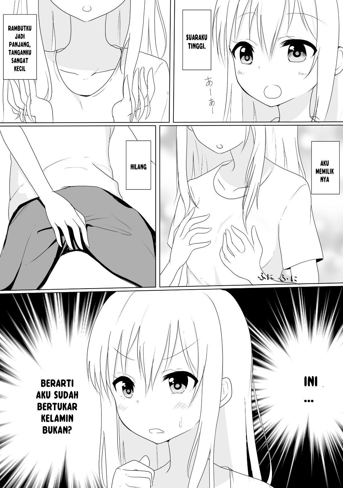 TS Suki na Danshi ga TS shita kara Zenryoku de Risou no TS-kko wo Enjiru Yatsu Chapter 1 - halaman 2