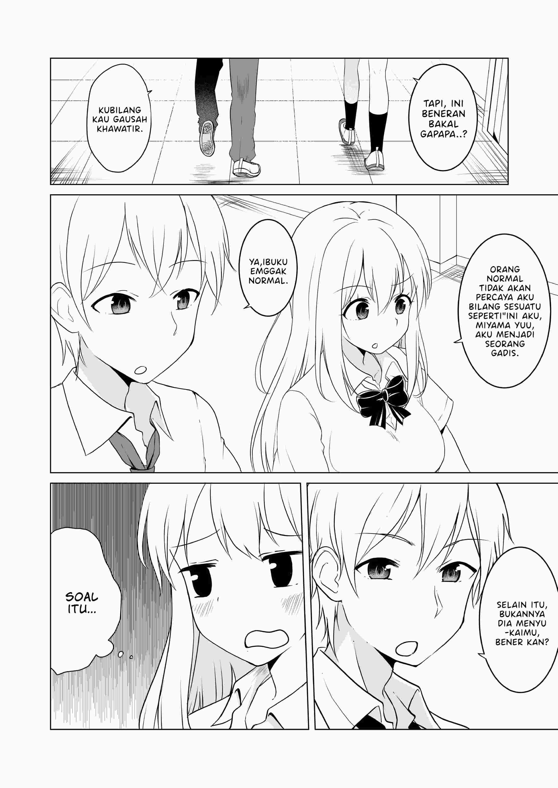 TS Suki na Danshi ga TS shita kara Zenryoku de Risou no TS-kko wo Enjiru Yatsu Chapter 11 - halaman 3