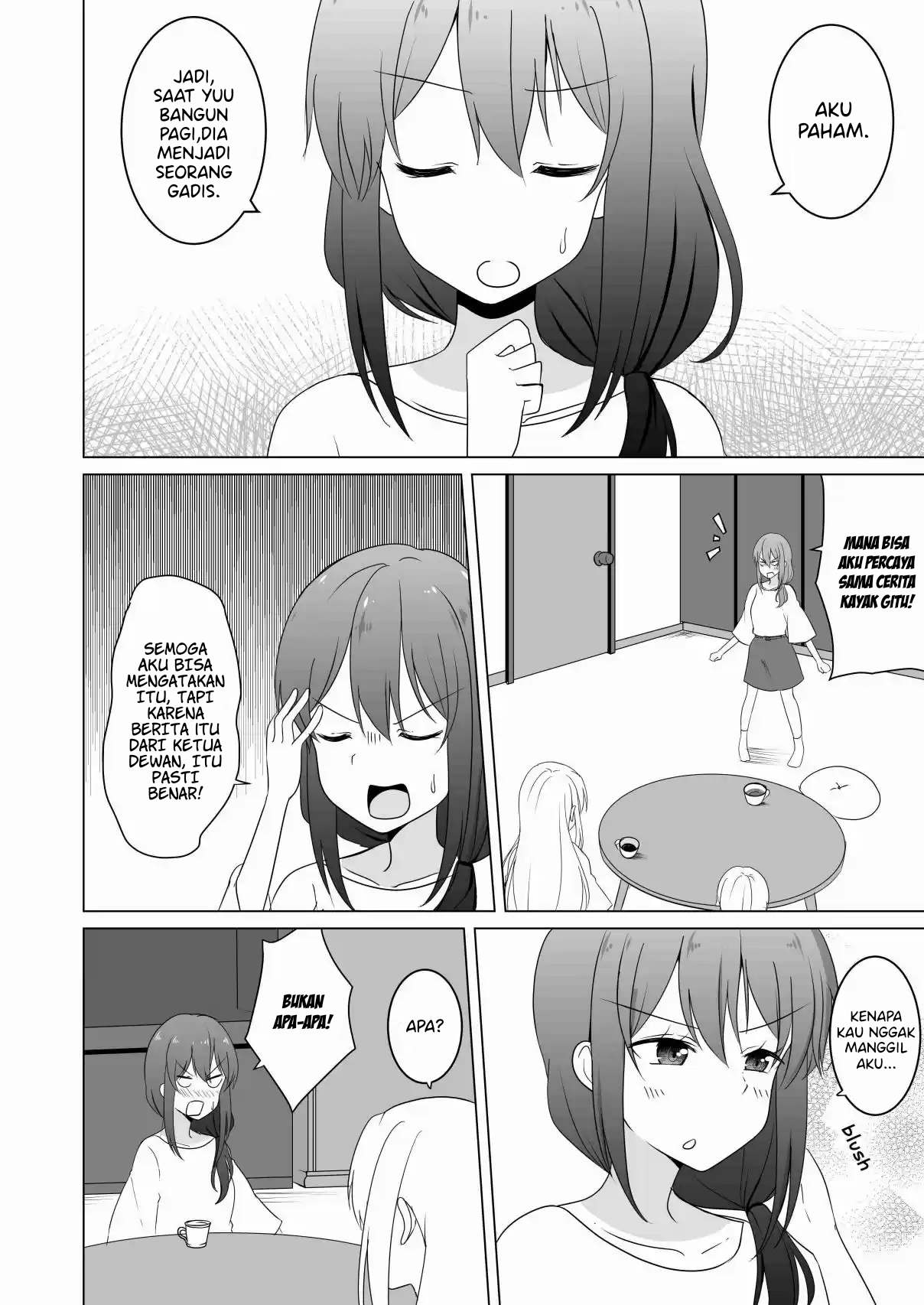 TS Suki na Danshi ga TS shita kara Zenryoku de Risou no TS-kko wo Enjiru Yatsu Chapter 12 - halaman 3