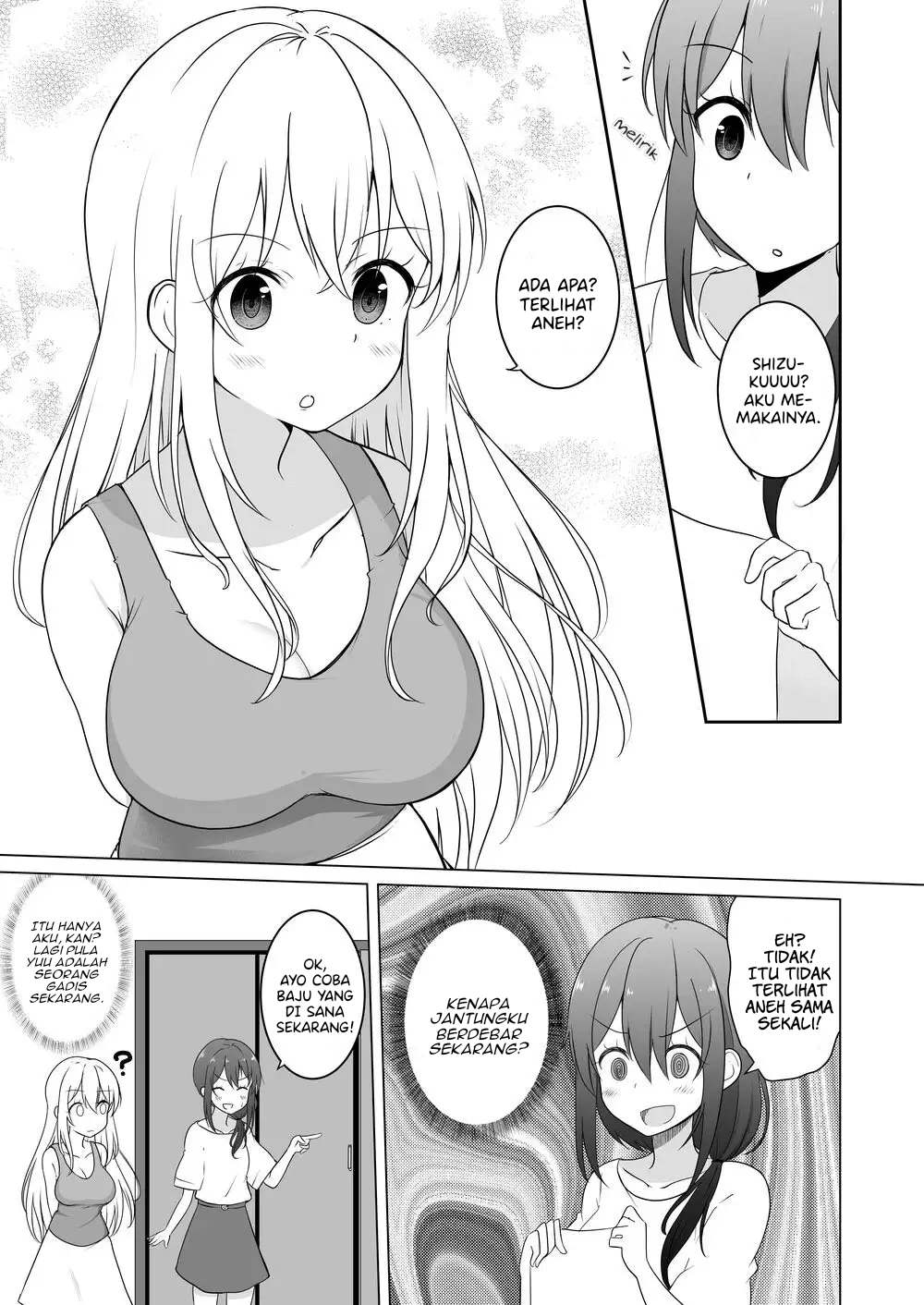 TS Suki na Danshi ga TS shita kara Zenryoku de Risou no TS-kko wo Enjiru Yatsu Chapter 13 - halaman 4