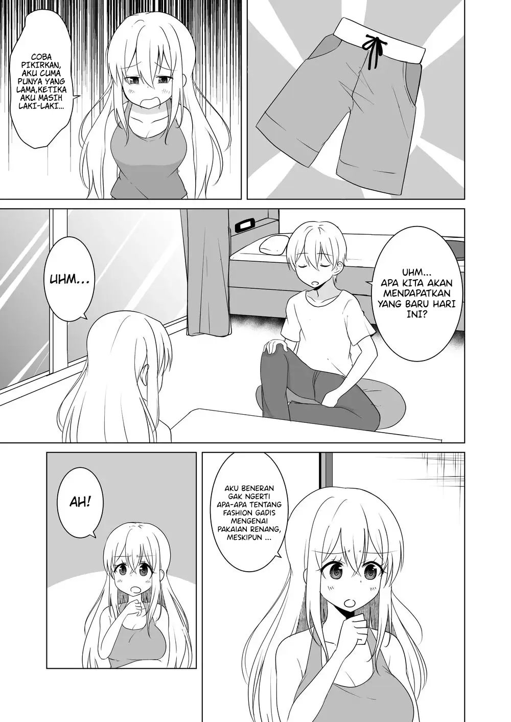 TS Suki na Danshi ga TS shita kara Zenryoku de Risou no TS-kko wo Enjiru Yatsu Chapter 14 - halaman 4
