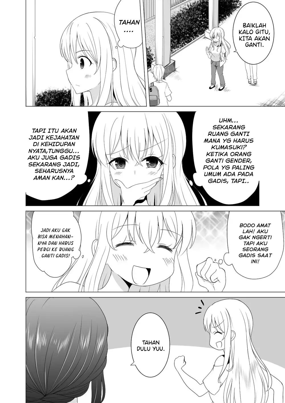 TS Suki na Danshi ga TS shita kara Zenryoku de Risou no TS-kko wo Enjiru Yatsu Chapter 17 - halaman 3
