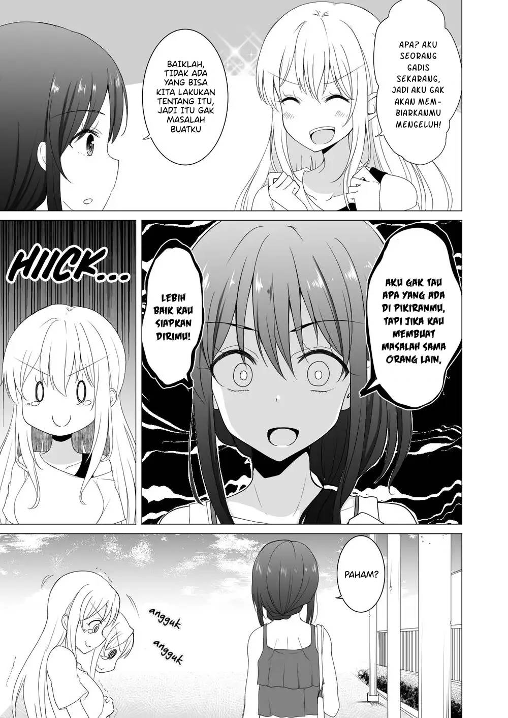 TS Suki na Danshi ga TS shita kara Zenryoku de Risou no TS-kko wo Enjiru Yatsu Chapter 17 - halaman 4