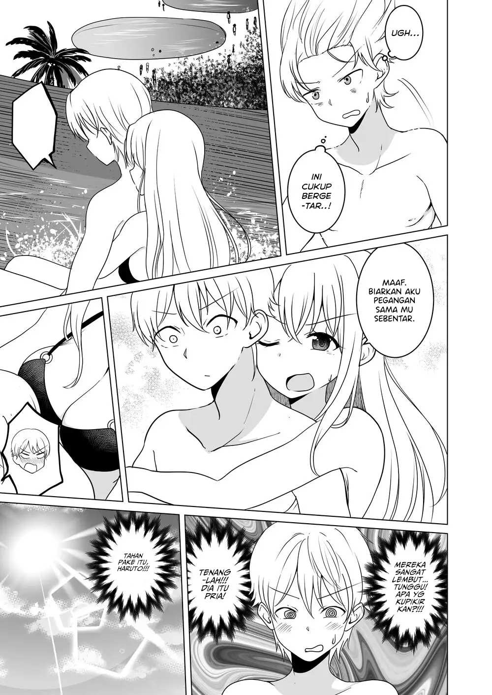 TS Suki na Danshi ga TS shita kara Zenryoku de Risou no TS-kko wo Enjiru Yatsu Chapter 18 - halaman 4