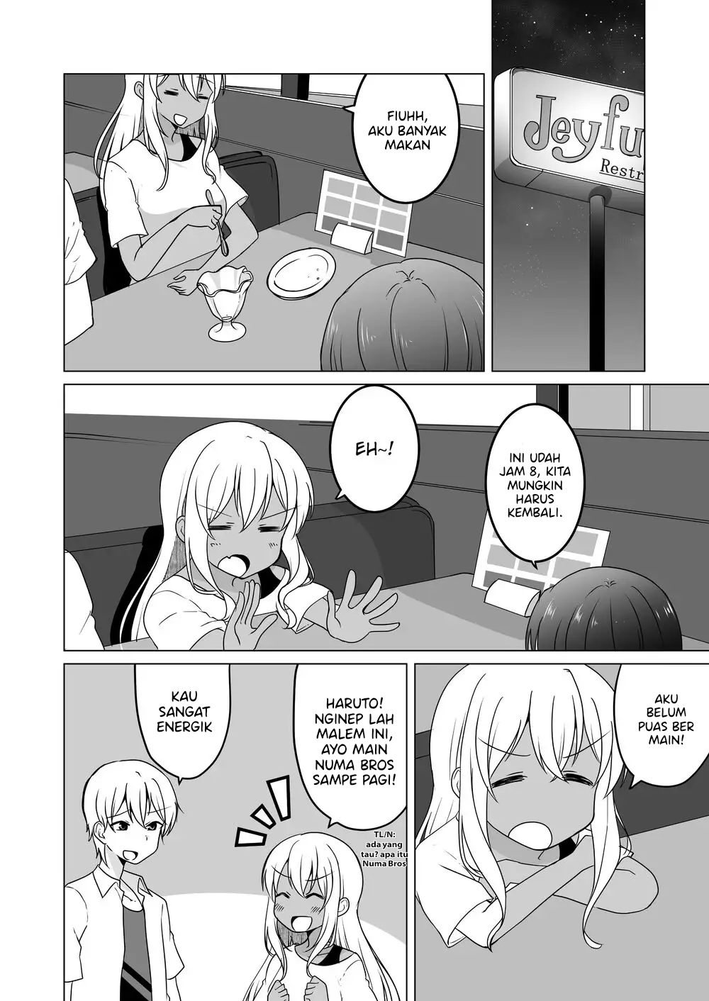 TS Suki na Danshi ga TS shita kara Zenryoku de Risou no TS-kko wo Enjiru Yatsu Chapter 19 - halaman 3
