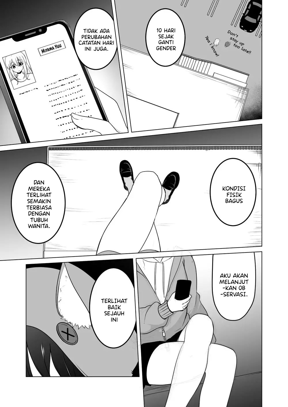 TS Suki na Danshi ga TS shita kara Zenryoku de Risou no TS-kko wo Enjiru Yatsu Chapter 19 - halaman 4