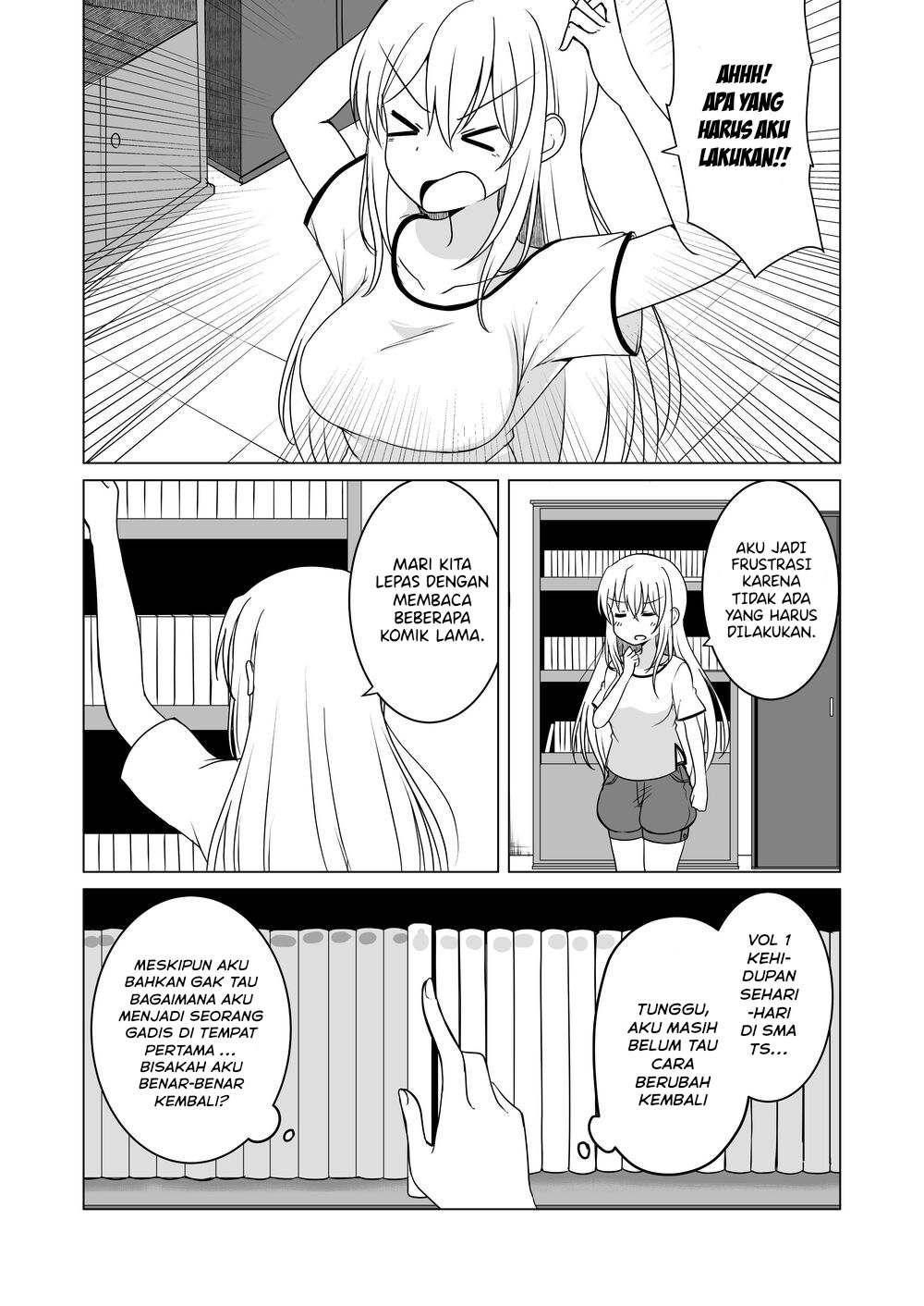 TS Suki na Danshi ga TS shita kara Zenryoku de Risou no TS-kko wo Enjiru Yatsu Chapter 20 - halaman 2