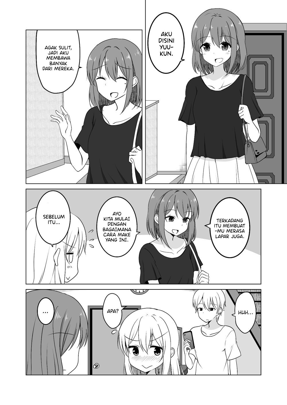 TS Suki na Danshi ga TS shita kara Zenryoku de Risou no TS-kko wo Enjiru Yatsu Chapter 21 - halaman 3