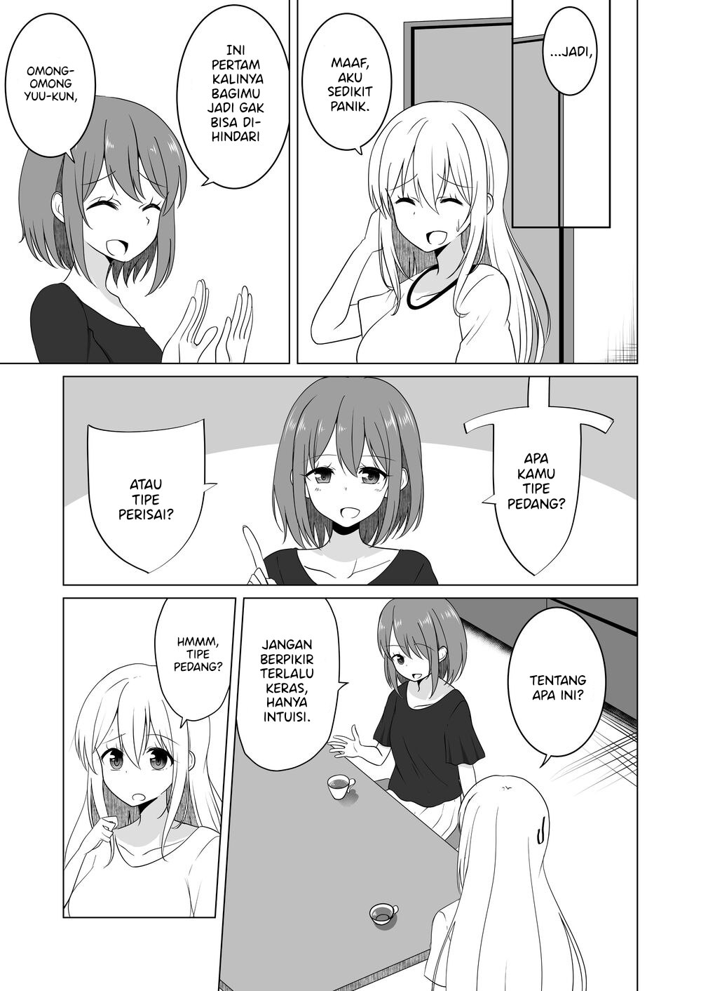 TS Suki na Danshi ga TS shita kara Zenryoku de Risou no TS-kko wo Enjiru Yatsu Chapter 22 - halaman 2