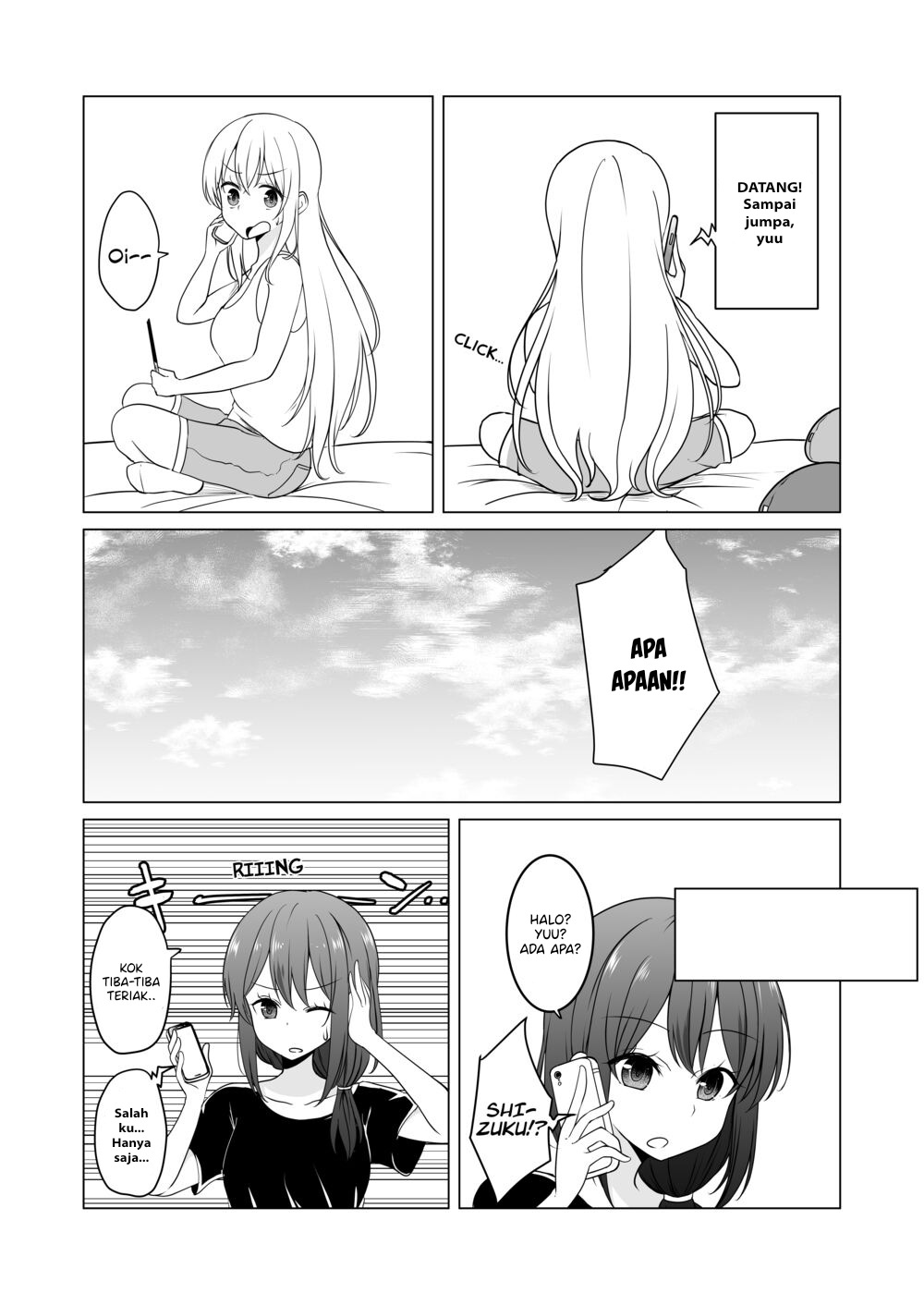 TS Suki na Danshi ga TS shita kara Zenryoku de Risou no TS-kko wo Enjiru Yatsu Chapter 23 - halaman 3