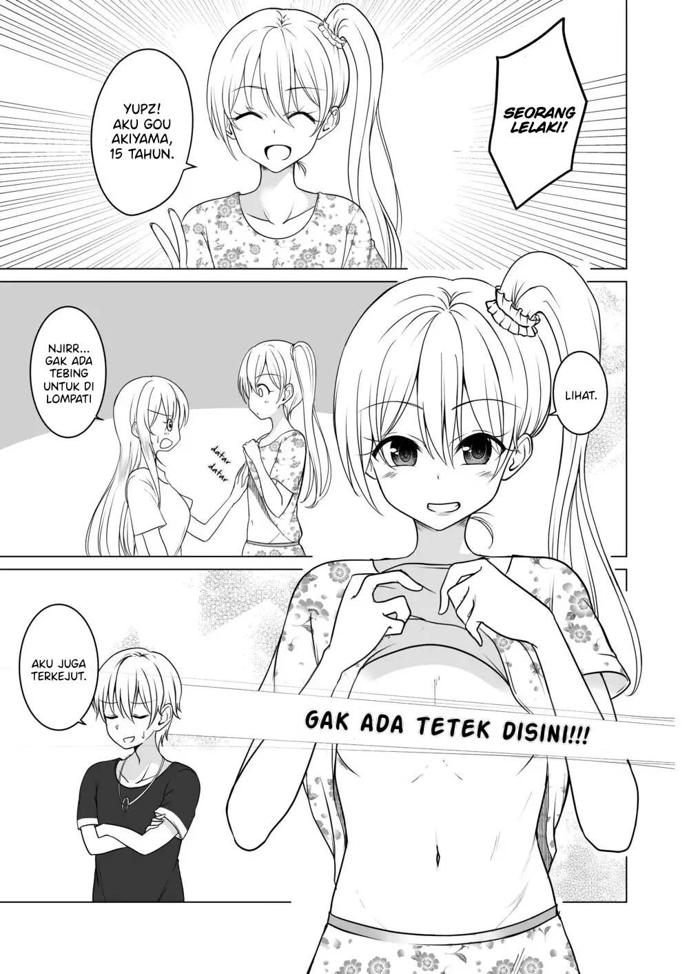 TS Suki na Danshi ga TS shita kara Zenryoku de Risou no TS-kko wo Enjiru Yatsu Chapter 25 - halaman 4