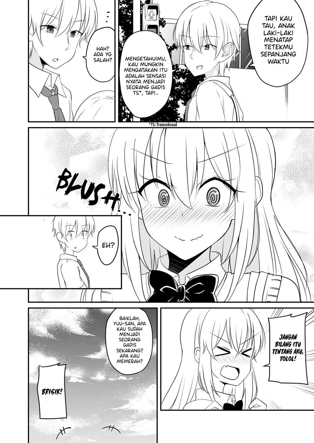 TS Suki na Danshi ga TS shita kara Zenryoku de Risou no TS-kko wo Enjiru Yatsu Chapter 29 - halaman 13