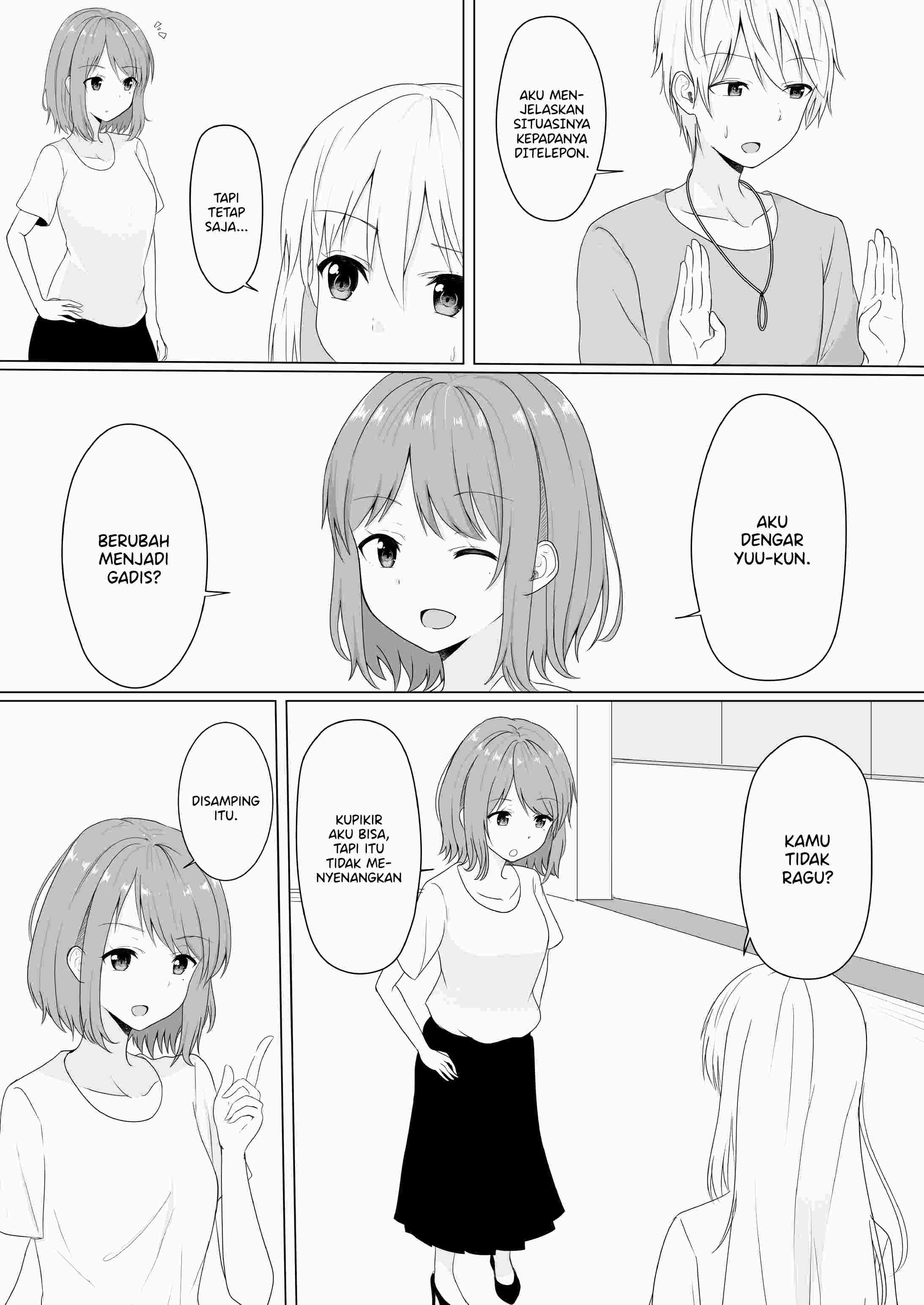 TS Suki na Danshi ga TS shita kara Zenryoku de Risou no TS-kko wo Enjiru Yatsu Chapter 3 - halaman 3