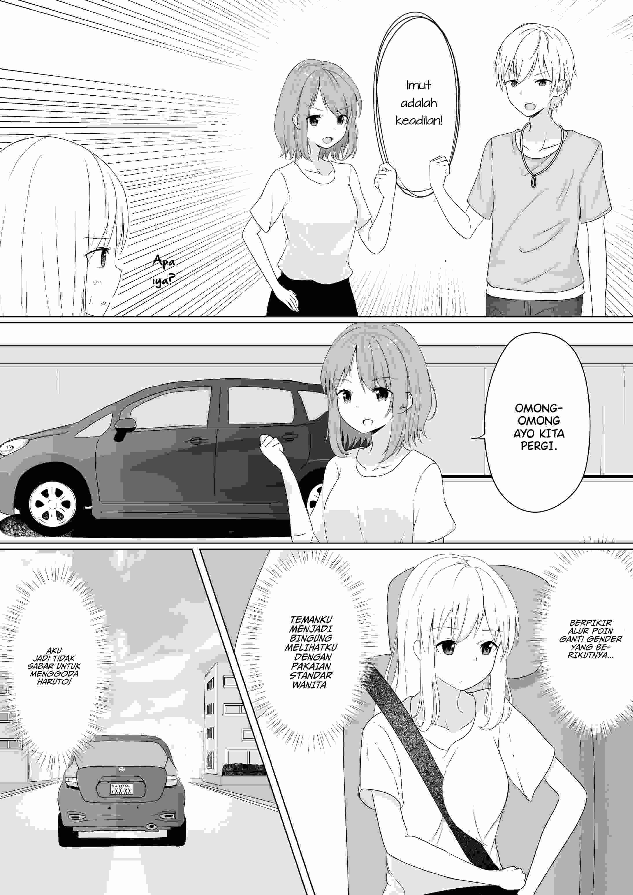 TS Suki na Danshi ga TS shita kara Zenryoku de Risou no TS-kko wo Enjiru Yatsu Chapter 3 - halaman 4