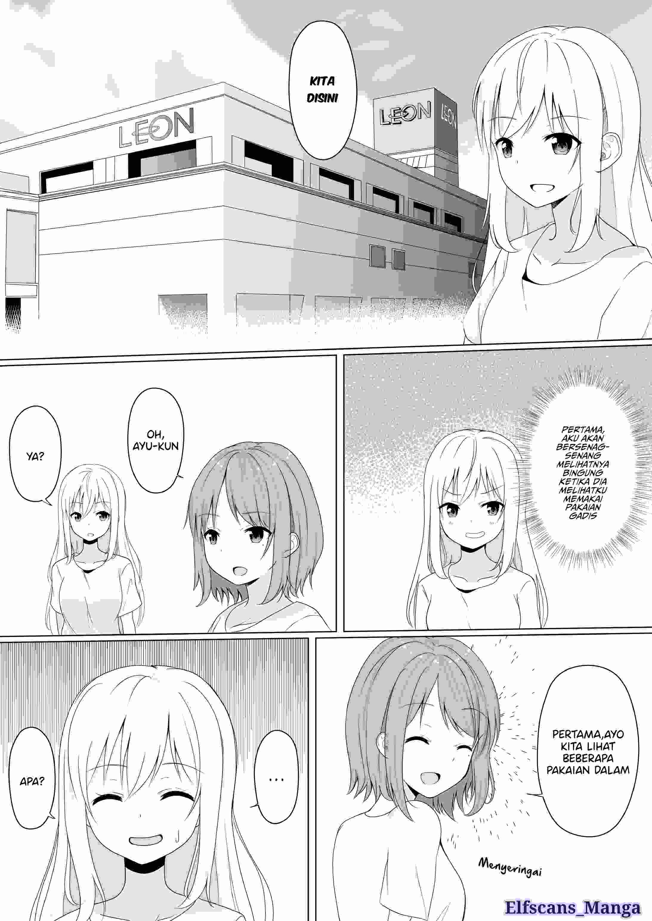 TS Suki na Danshi ga TS shita kara Zenryoku de Risou no TS-kko wo Enjiru Yatsu Chapter 3 - halaman 5