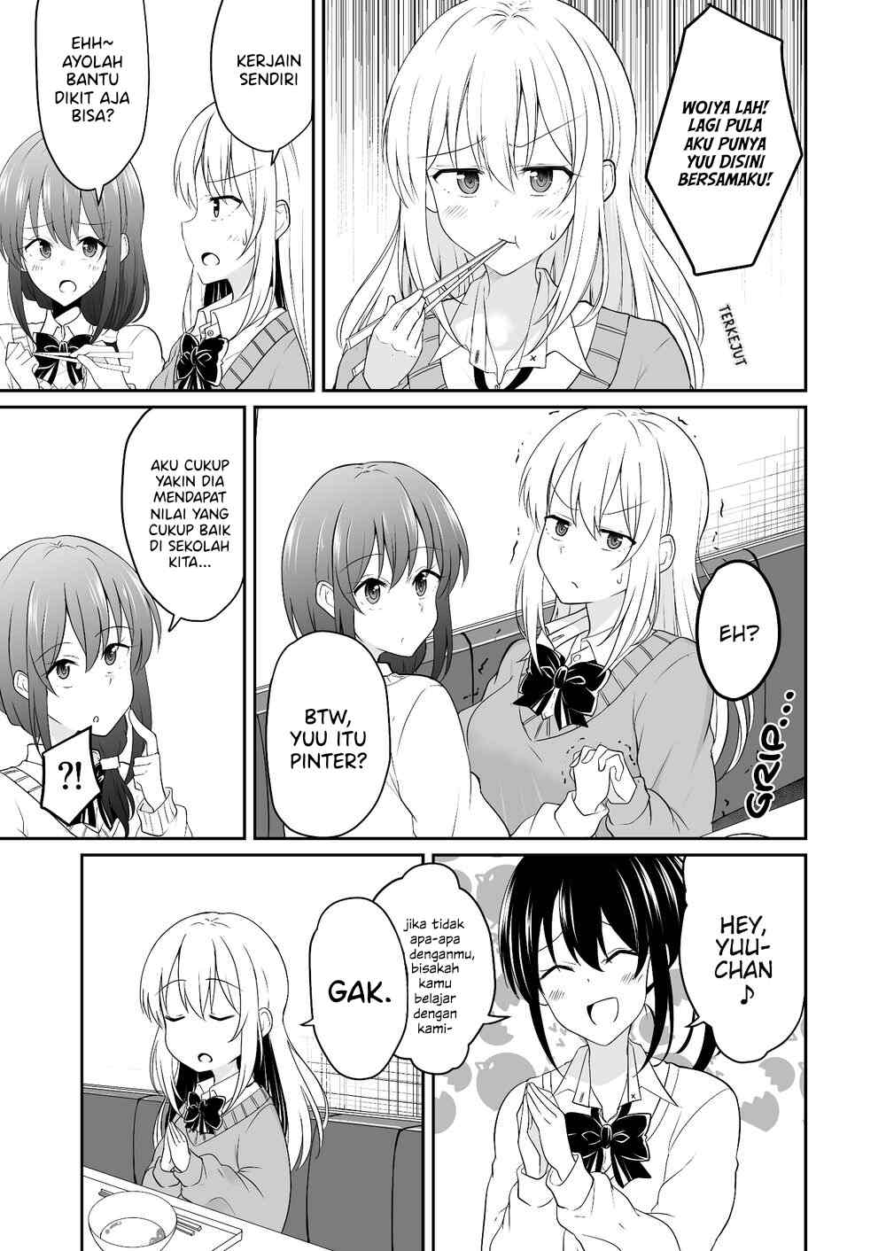TS Suki na Danshi ga TS shita kara Zenryoku de Risou no TS-kko wo Enjiru Yatsu Chapter 30 - halaman 4