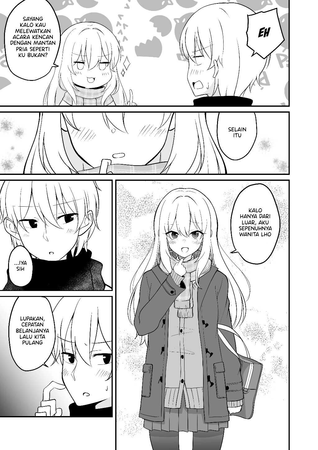 TS Suki na Danshi ga TS shita kara Zenryoku de Risou no TS-kko wo Enjiru Yatsu Chapter 33 - halaman 4