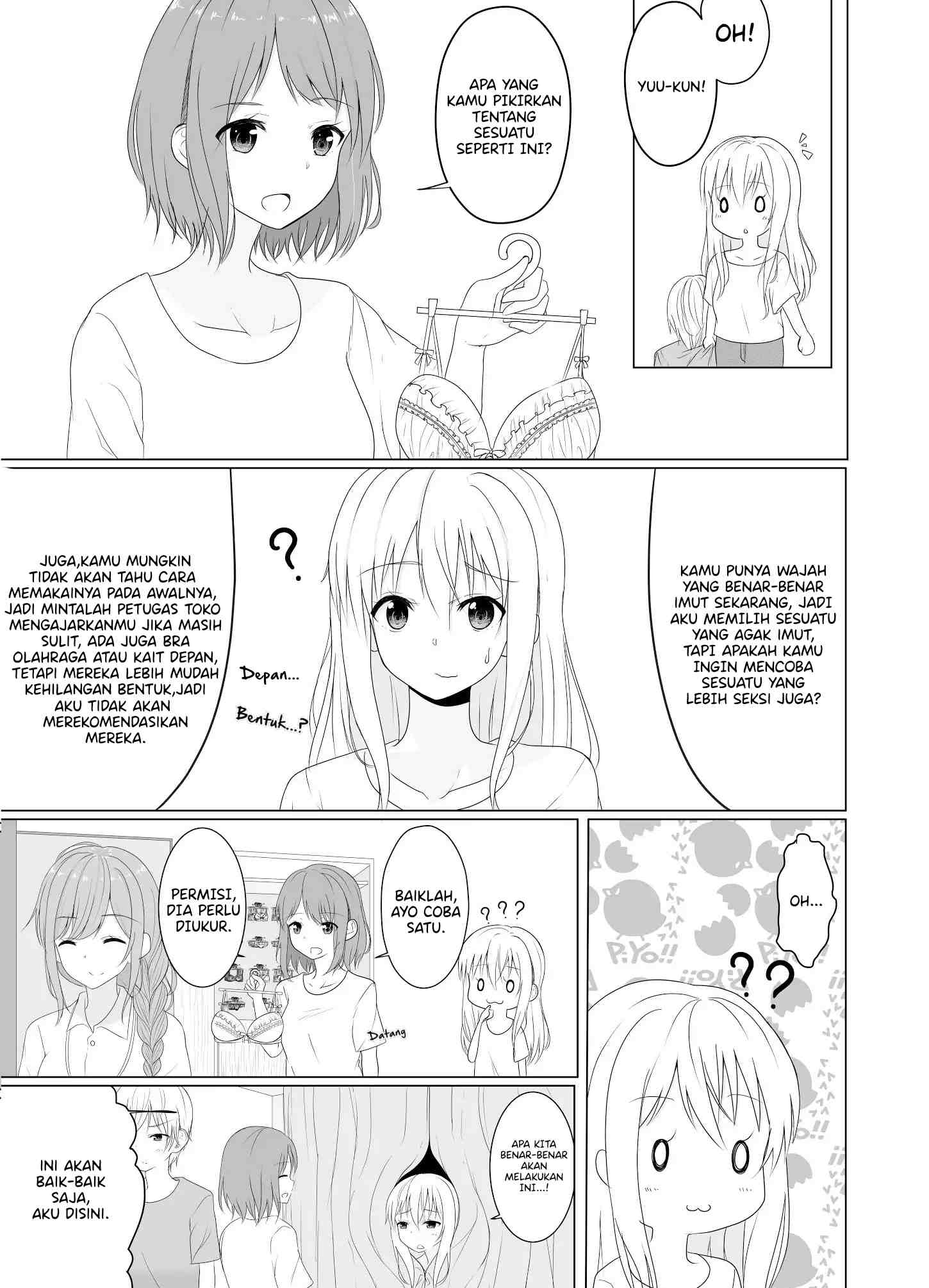 TS Suki na Danshi ga TS shita kara Zenryoku de Risou no TS-kko wo Enjiru Yatsu Chapter 4 - halaman 4