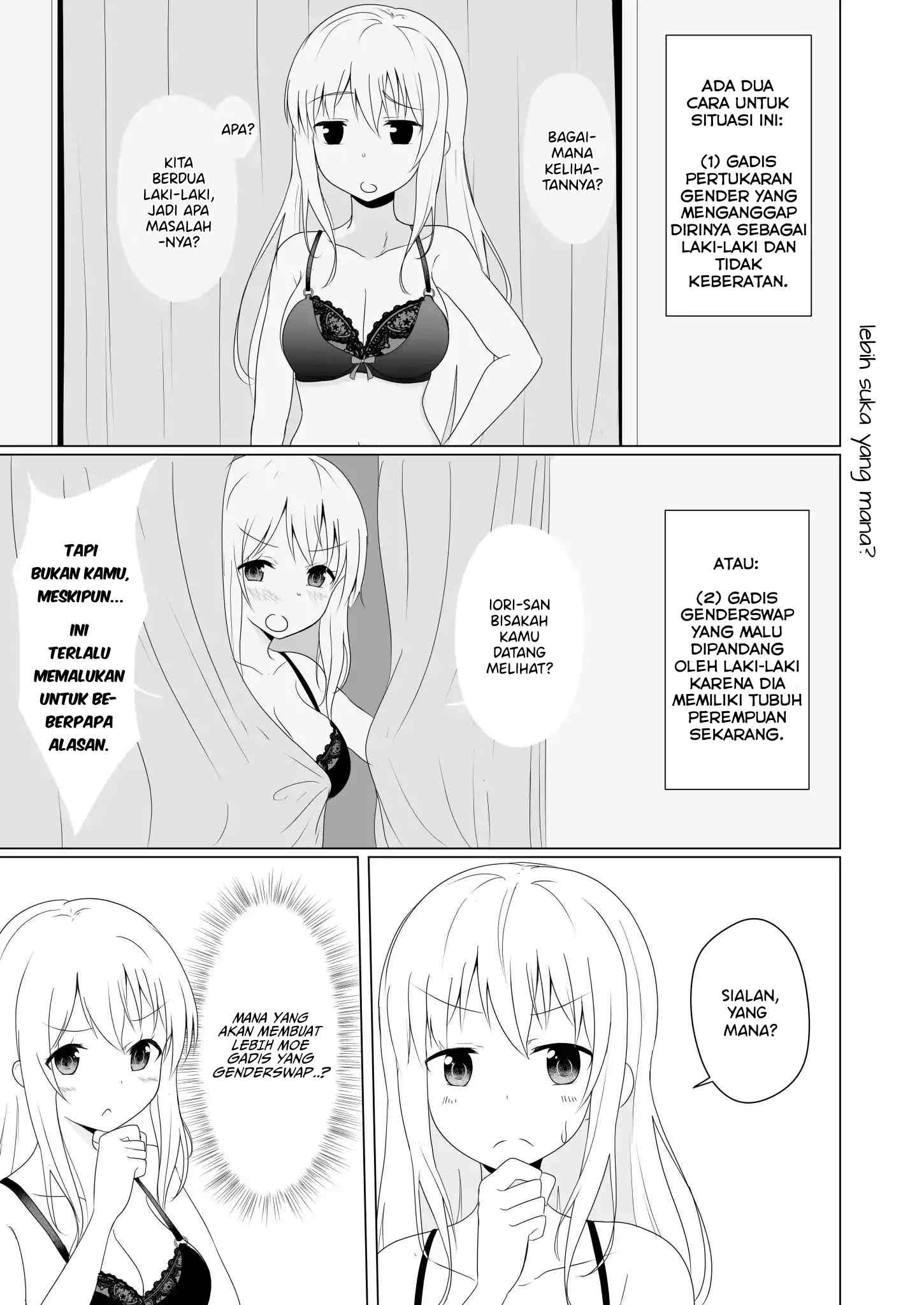 TS Suki na Danshi ga TS shita kara Zenryoku de Risou no TS-kko wo Enjiru Yatsu Chapter 5 - halaman 4