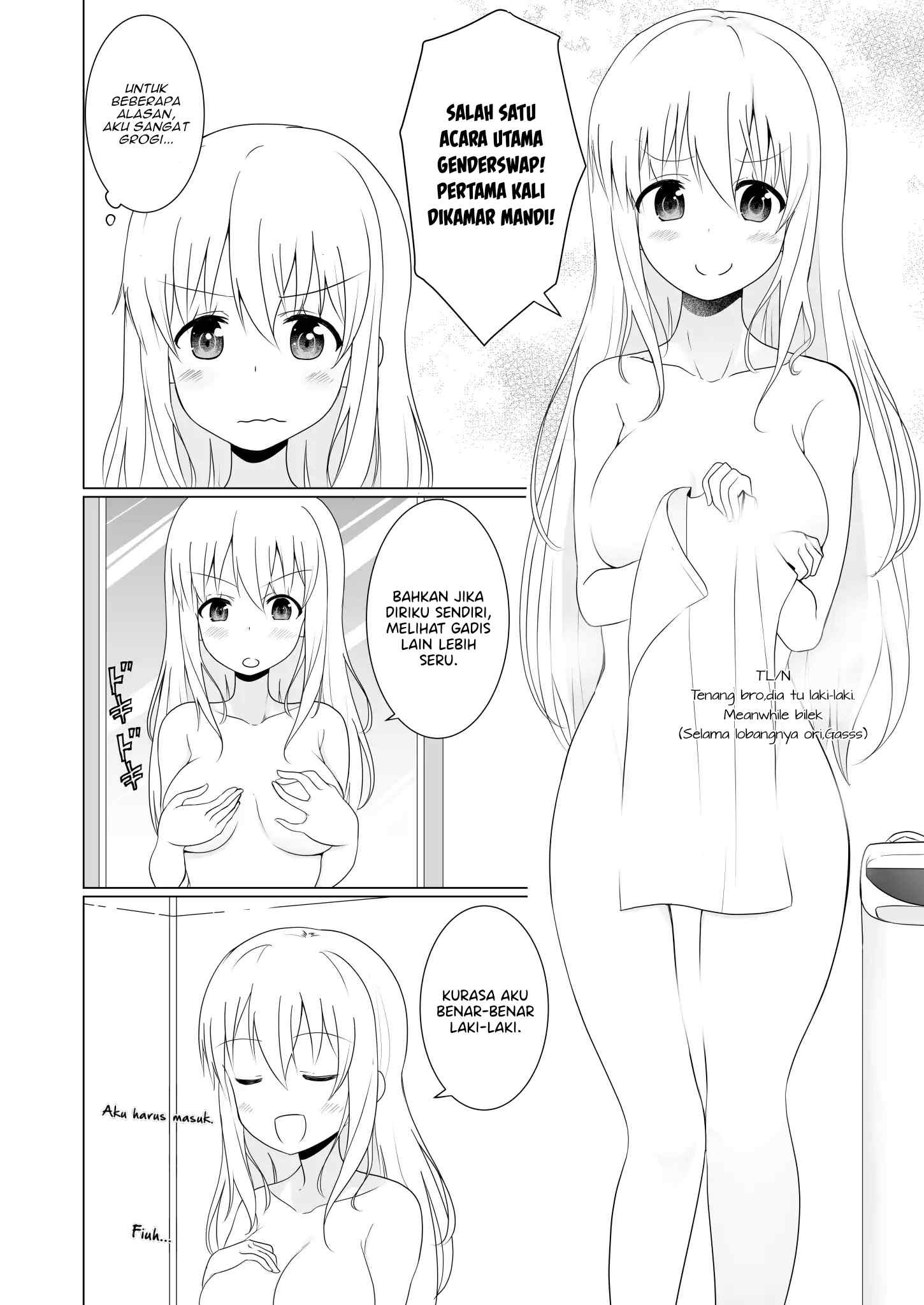 TS Suki na Danshi ga TS shita kara Zenryoku de Risou no TS-kko wo Enjiru Yatsu Chapter 7 - halaman 3