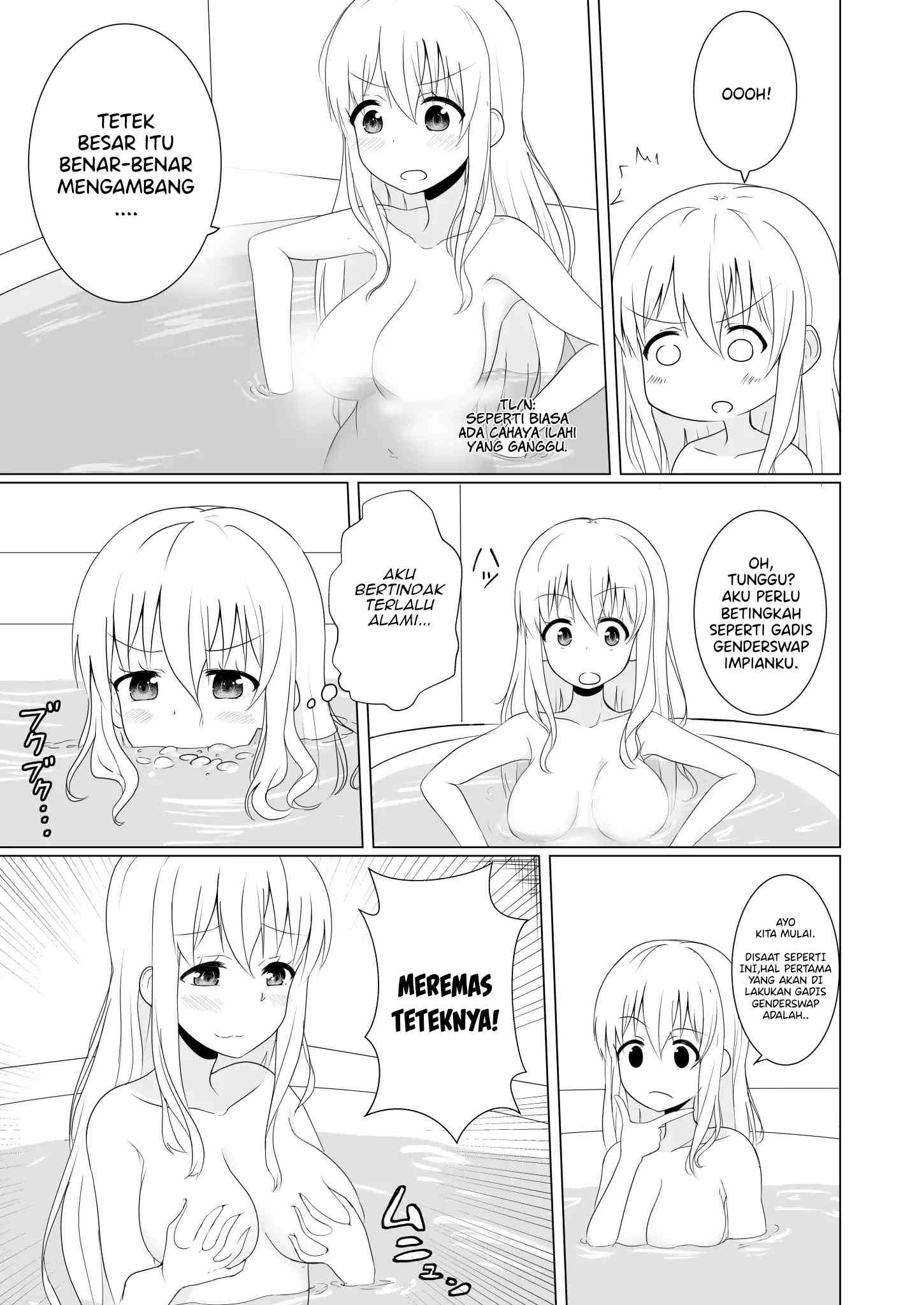 TS Suki na Danshi ga TS shita kara Zenryoku de Risou no TS-kko wo Enjiru Yatsu Chapter 7 - halaman 4