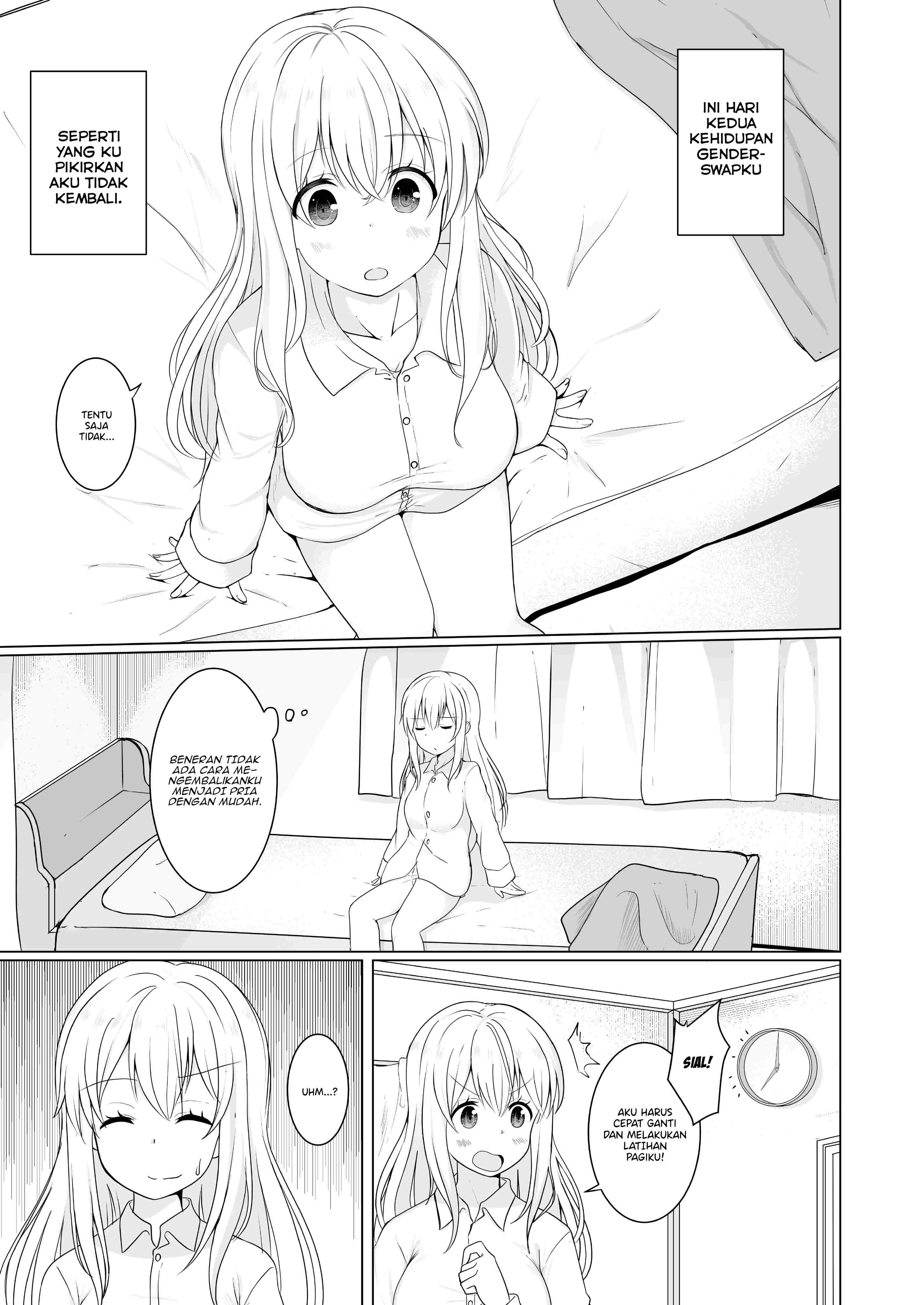 TS Suki na Danshi ga TS shita kara Zenryoku de Risou no TS-kko wo Enjiru Yatsu Chapter 8 - halaman 2