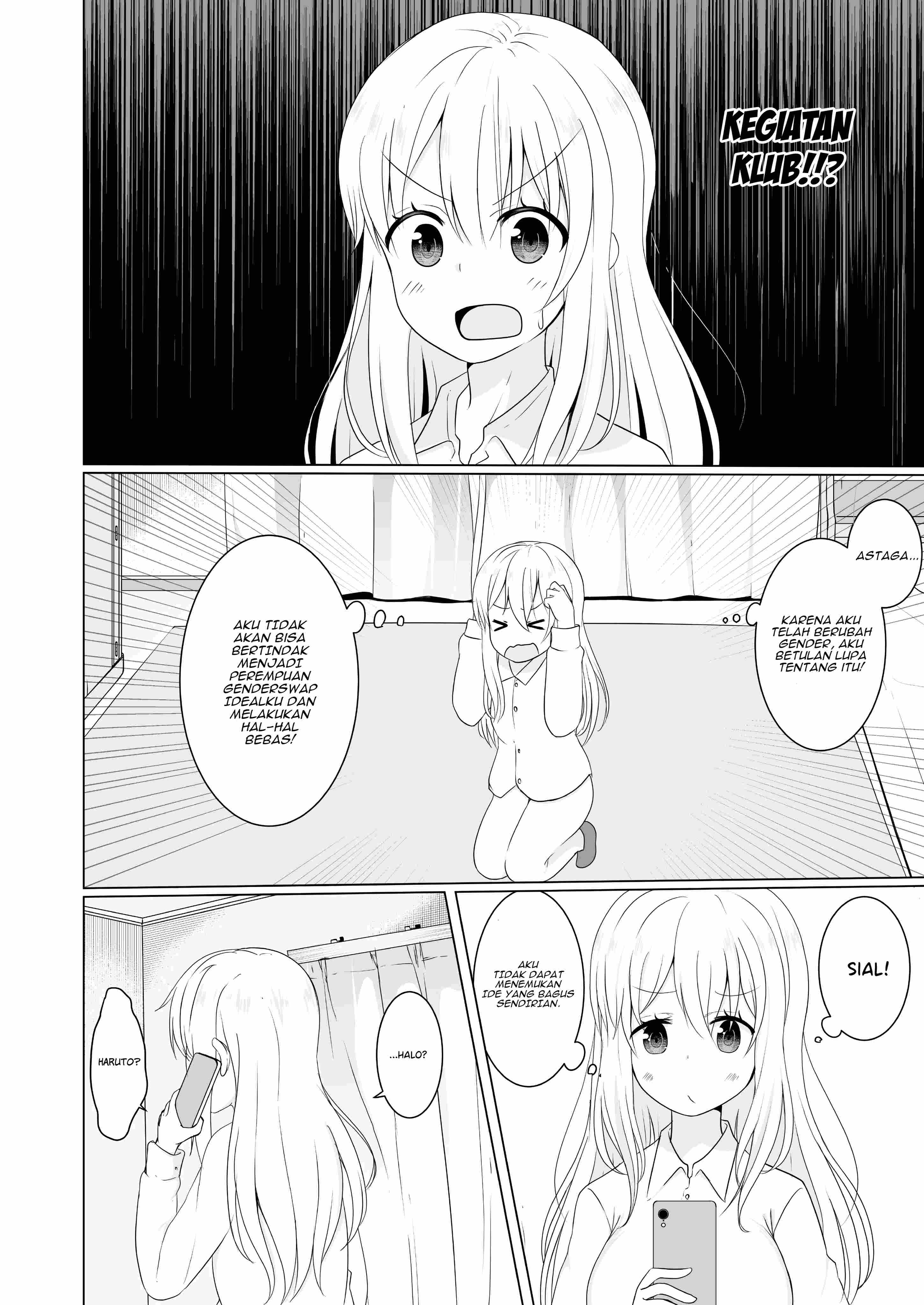 TS Suki na Danshi ga TS shita kara Zenryoku de Risou no TS-kko wo Enjiru Yatsu Chapter 8 - halaman 3
