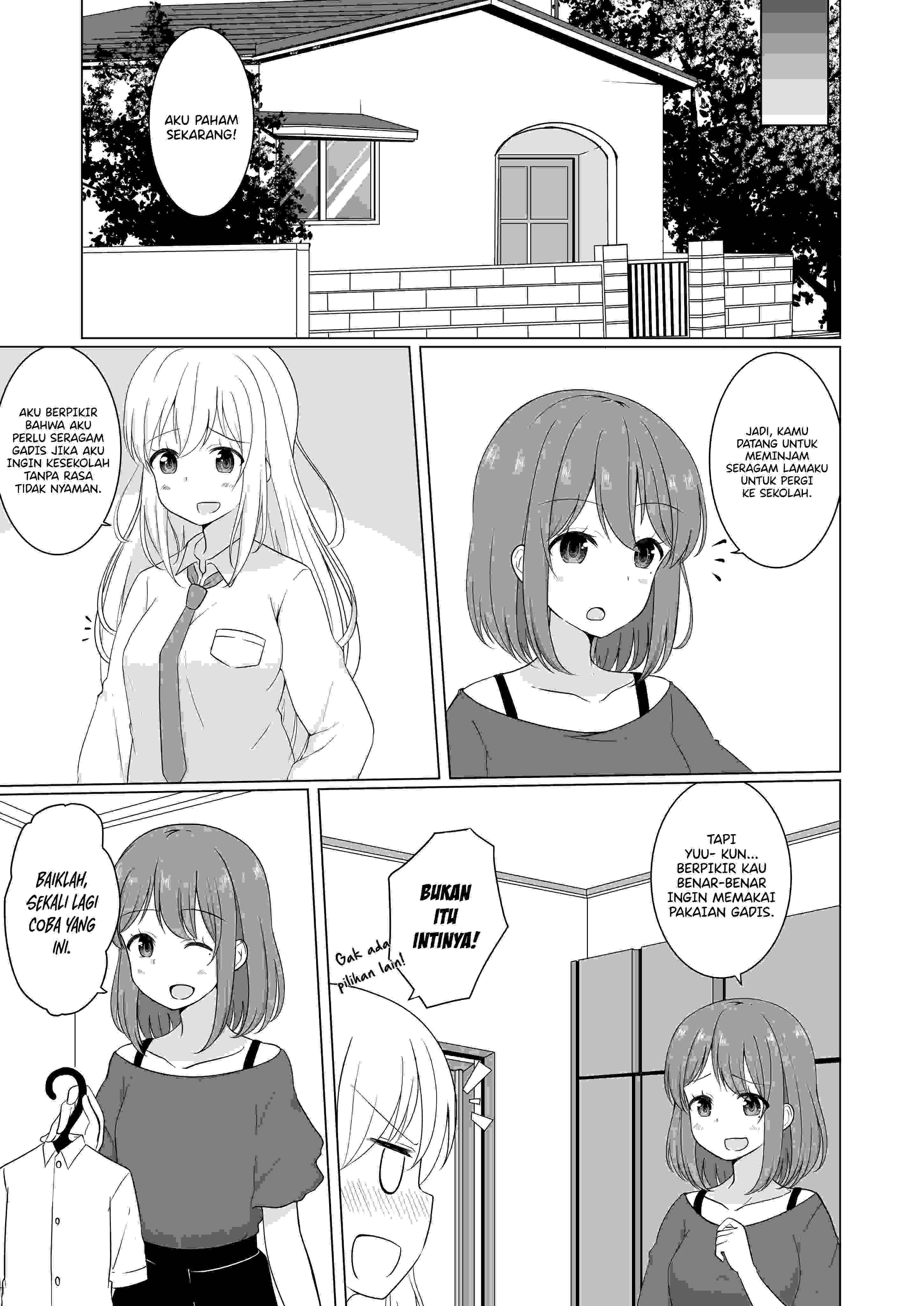 TS Suki na Danshi ga TS shita kara Zenryoku de Risou no TS-kko wo Enjiru Yatsu Chapter 9 - halaman 2
