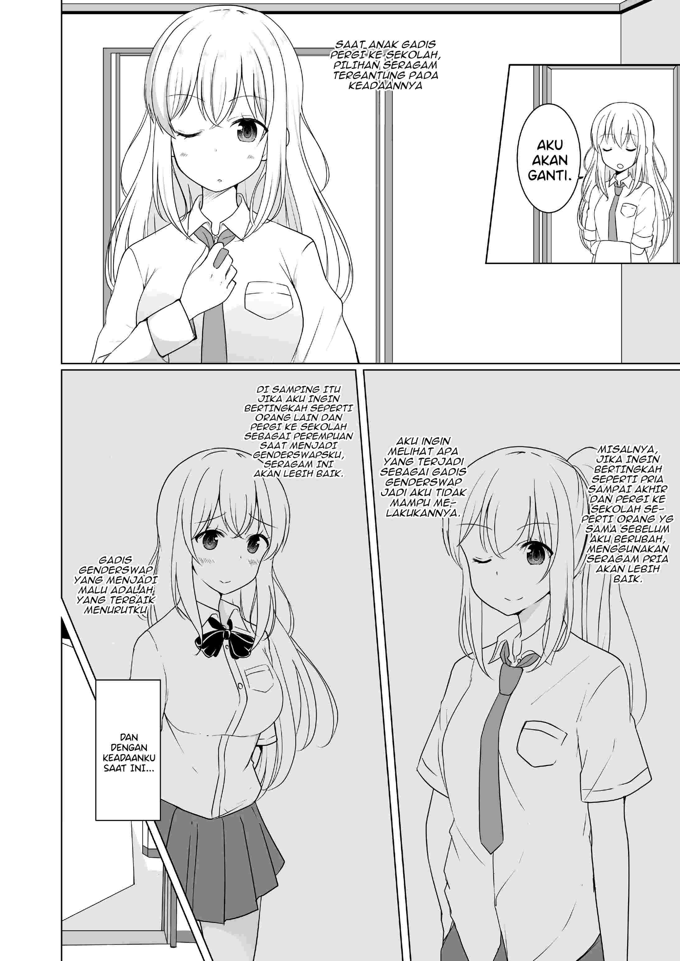 TS Suki na Danshi ga TS shita kara Zenryoku de Risou no TS-kko wo Enjiru Yatsu Chapter 9 - halaman 3