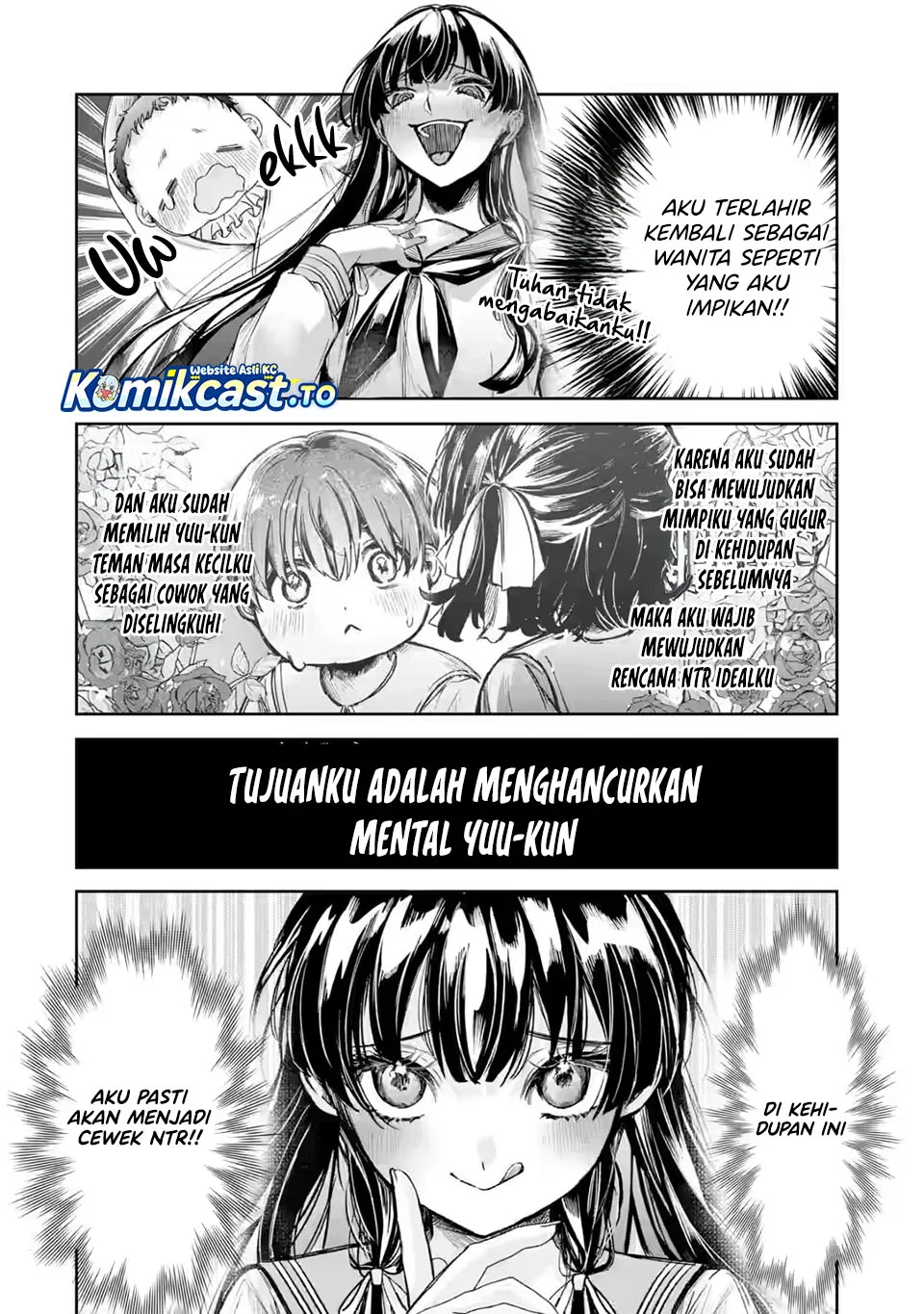 TS Tensei Bishoujo Neatora Reiko wa Netoraretai Chapter 2.1 - halaman 3