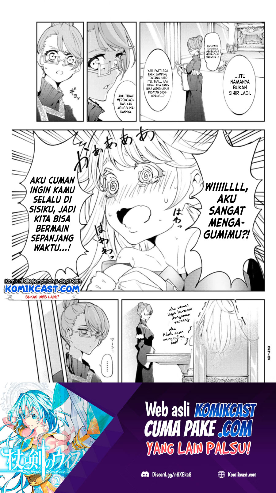 Tsue to Tsurugi no Wistoria Chapter 10 - halaman 40