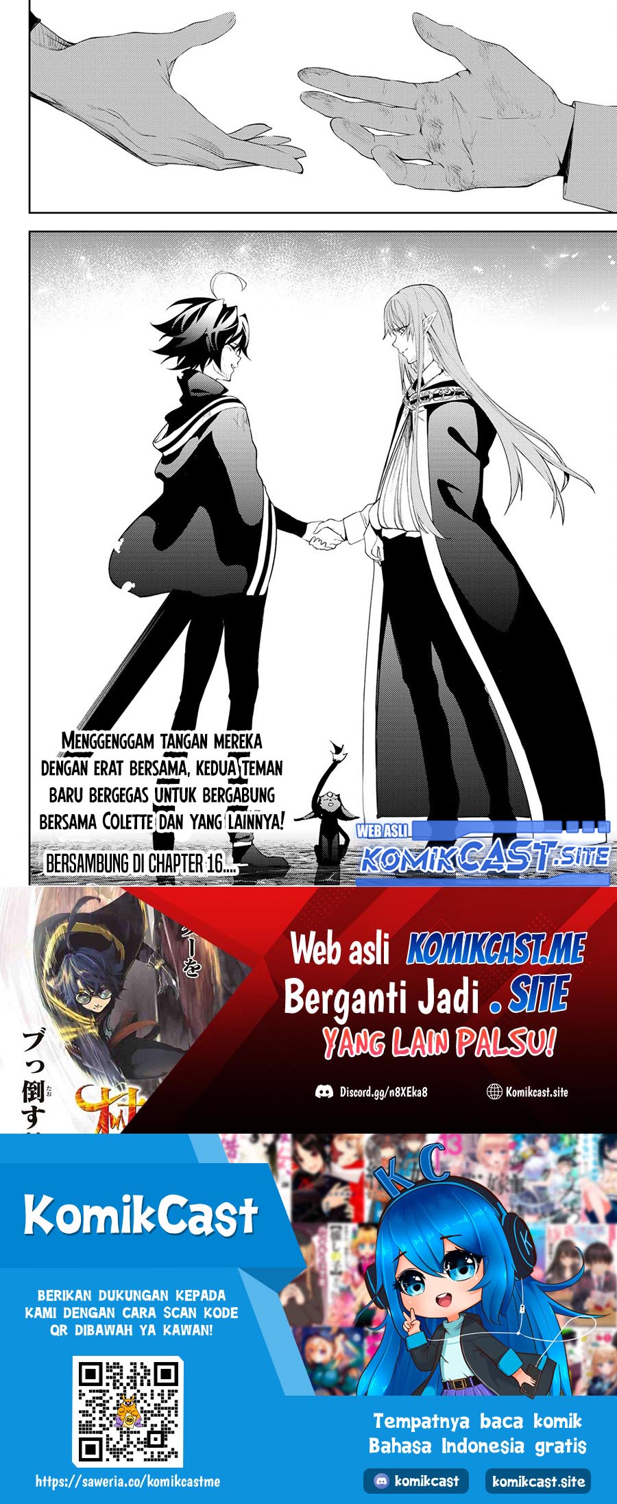 Tsue to Tsurugi no Wistoria Chapter 15 - halaman 43