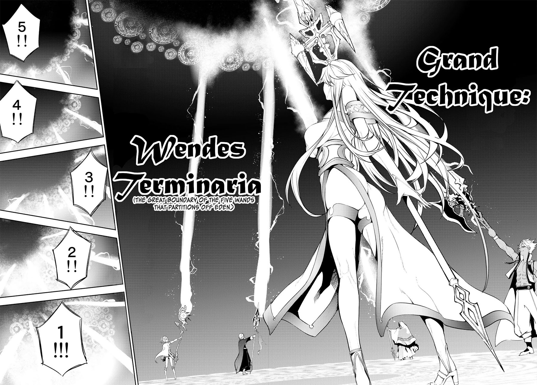Tsue to Tsurugi no Wistoria Chapter 22 - halaman 36