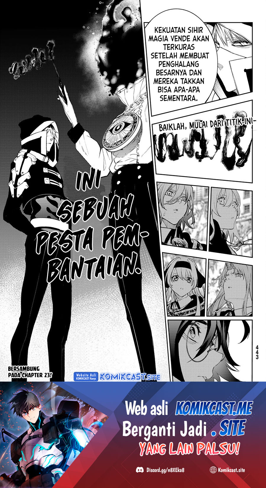 Tsue to Tsurugi no Wistoria Chapter 22 - halaman 43