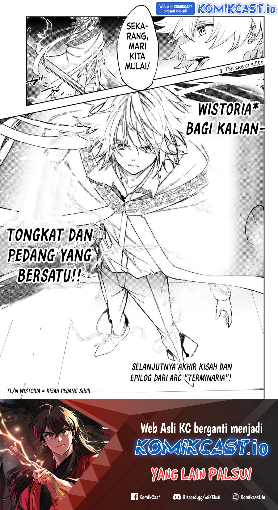 Tsue to Tsurugi no Wistoria Chapter 29 - halaman 42