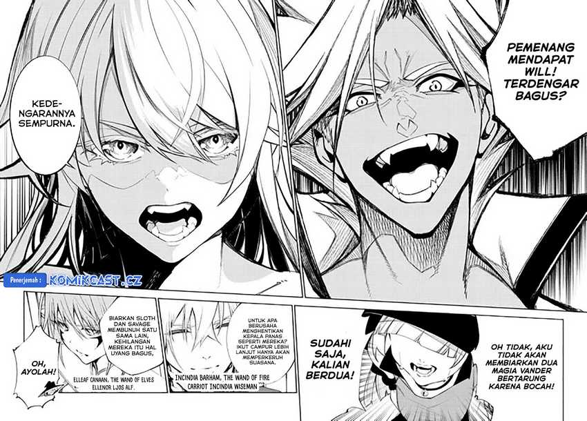 Tsue to Tsurugi no Wistoria Chapter 38 - halaman 9