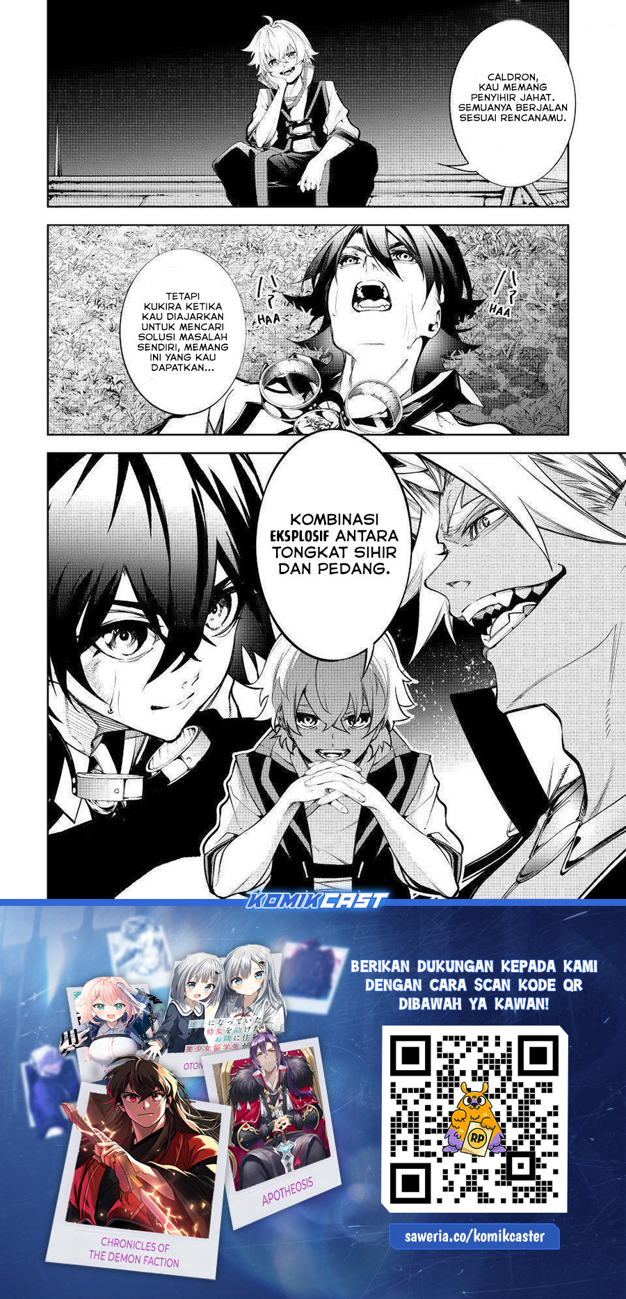 Tsue to Tsurugi no Wistoria Chapter 48 - halaman 30