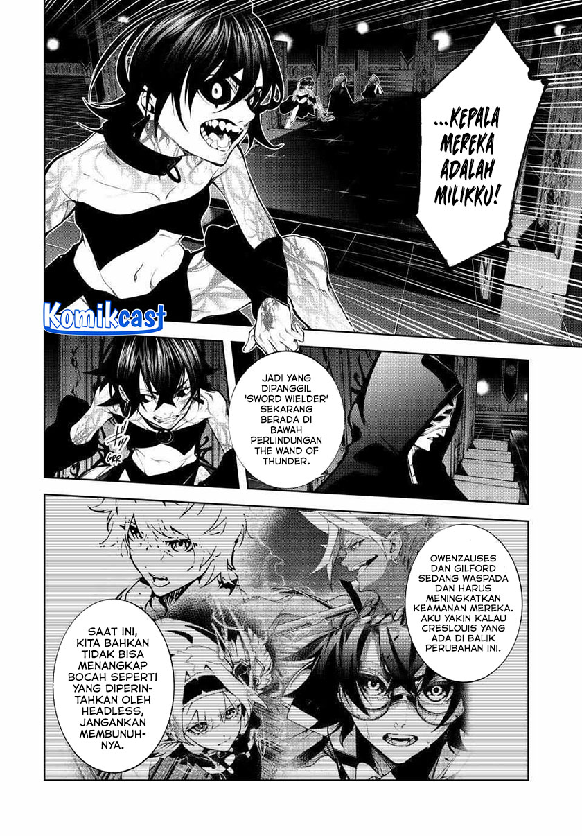 Tsue to Tsurugi no Wistoria Chapter 49 - halaman 9
